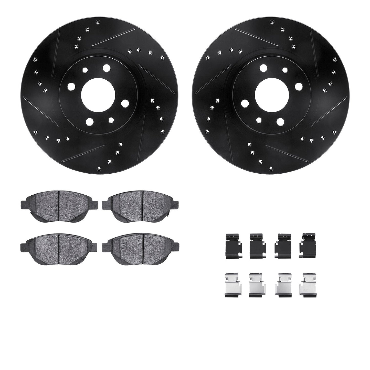 Dynamic Friction Company Disc Brake Kit 8612-07003