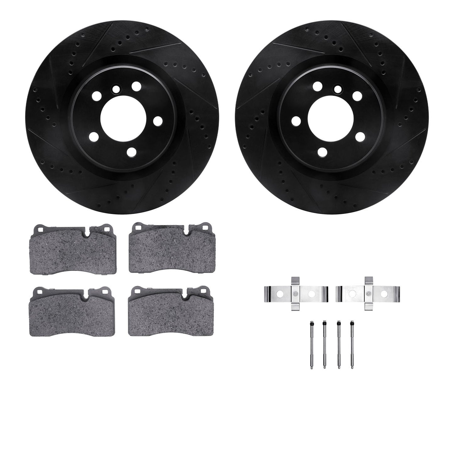 Dynamic Friction Company Disc Brake Kit 8612-11012