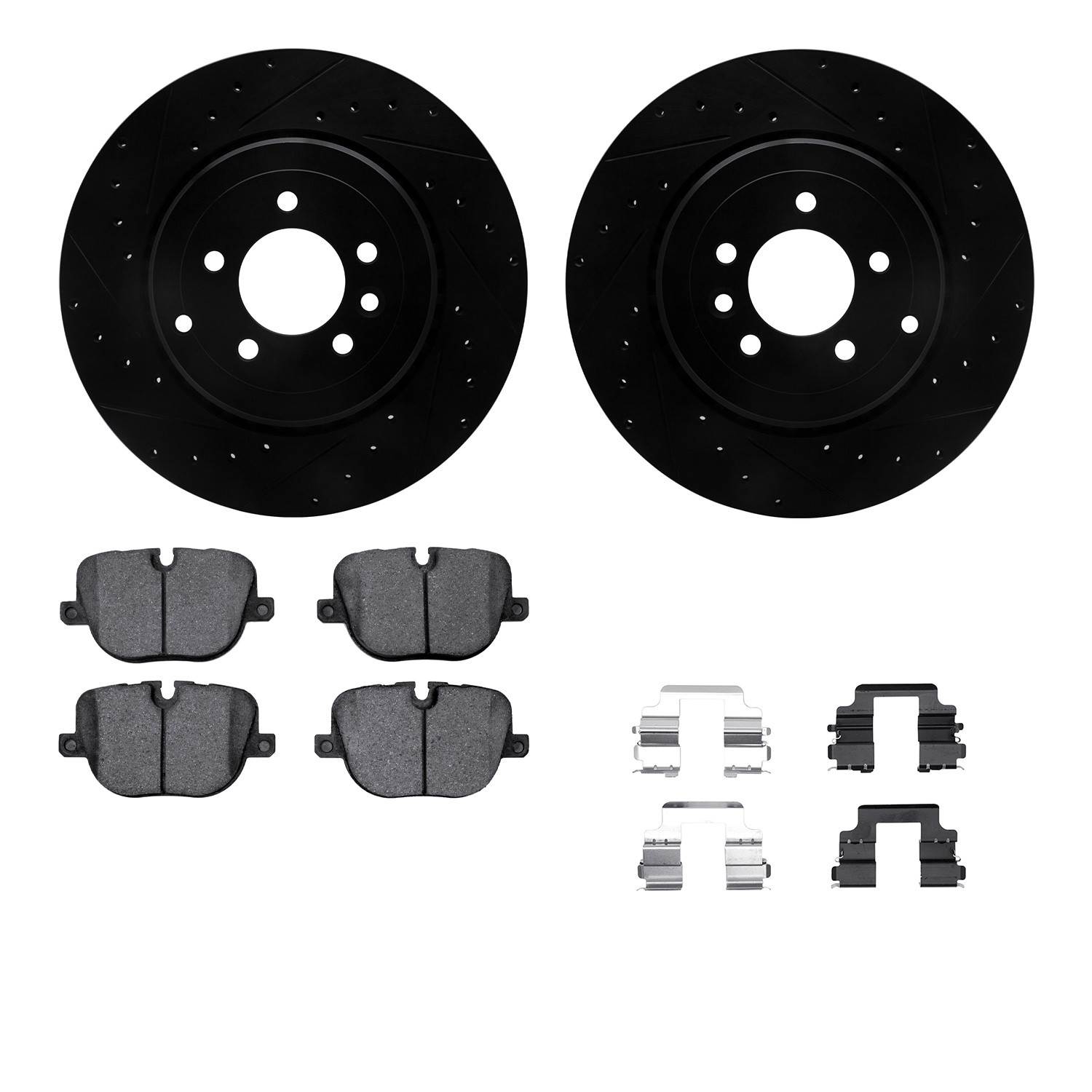 Dynamic Friction Company Disc Brake Kit 8612-11019