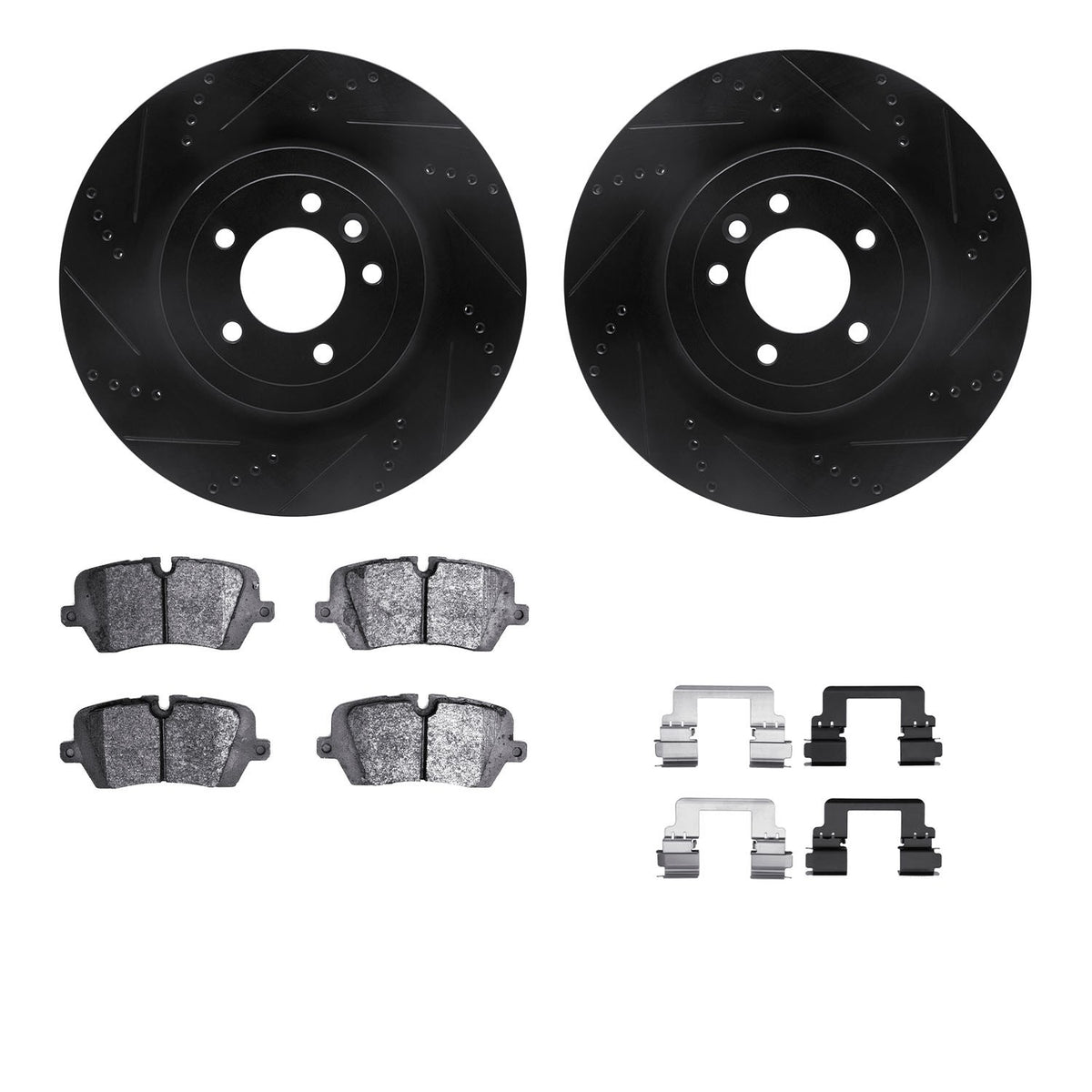 Dynamic Friction Company Disc Brake Kit 8612-11022