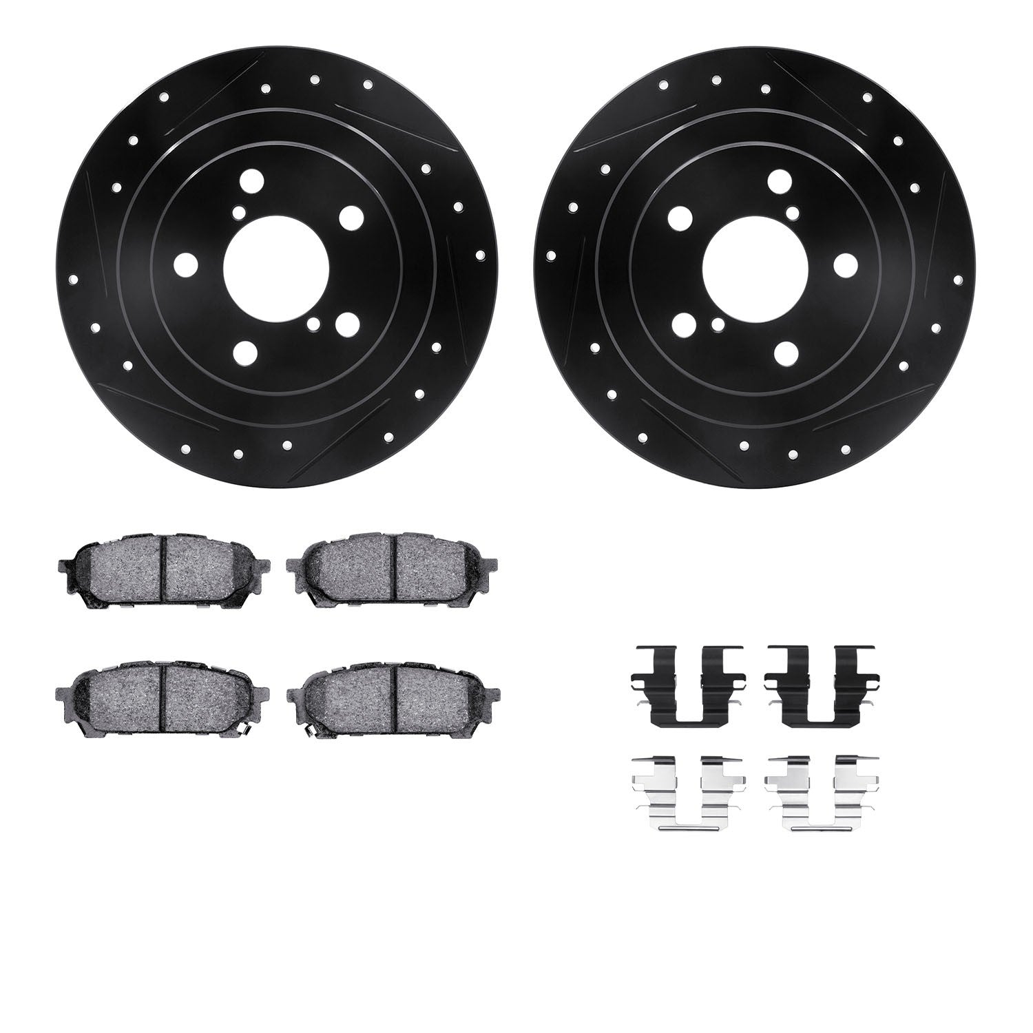 Dynamic Friction Company Disc Brake Kit 8612-13000