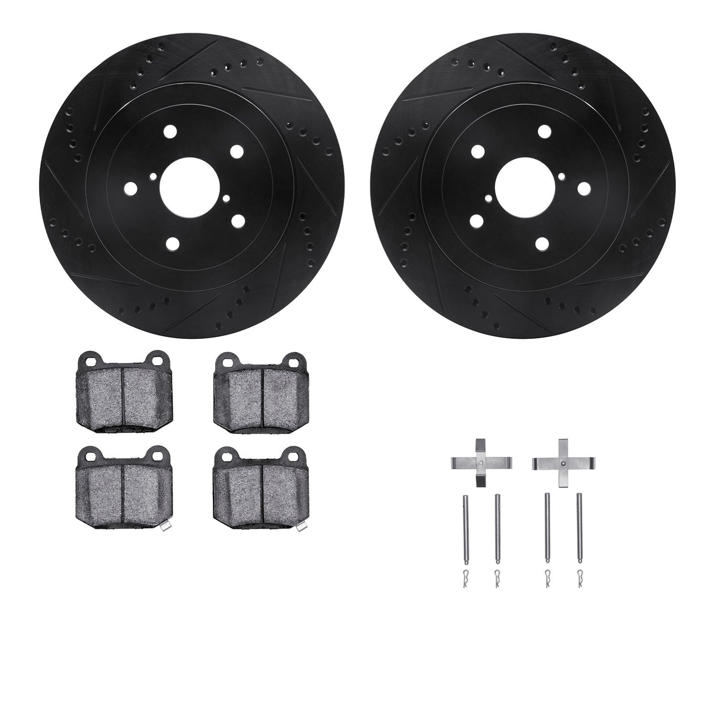 Dynamic Friction Company Disc Brake Kit 8612-13005
