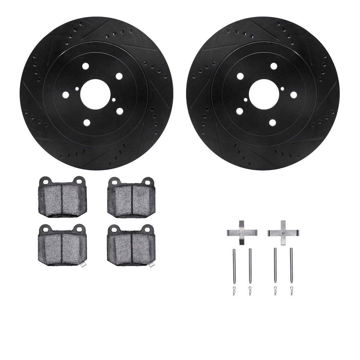 Dynamic Friction Company Disc Brake Kit 8612-13005