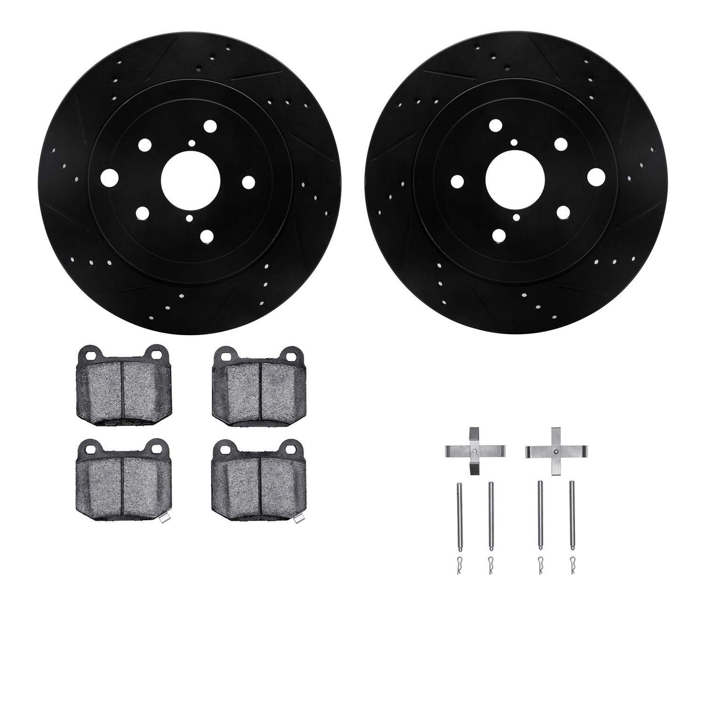 Dynamic Friction Company Disc Brake Kit 8612-13007