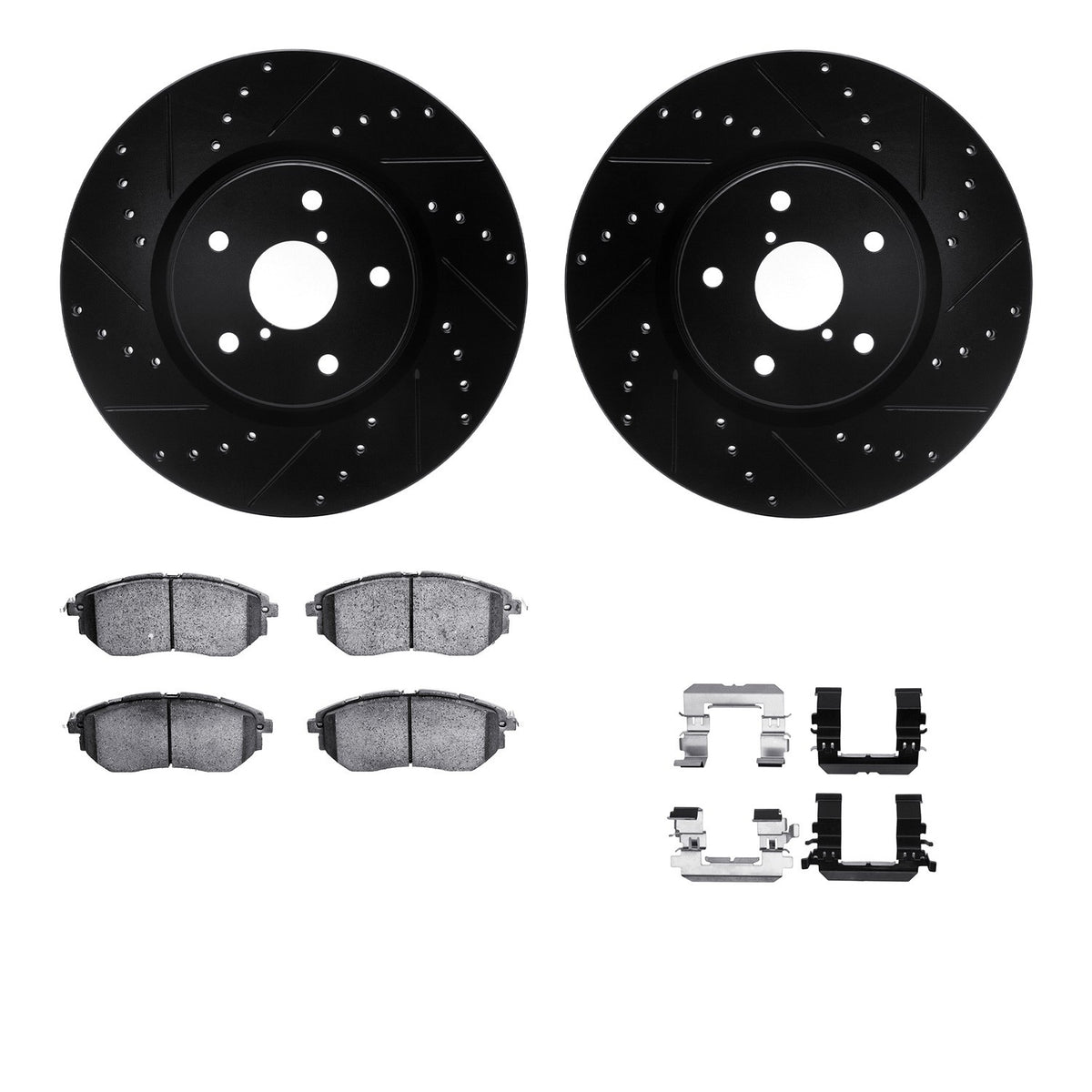 Dynamic Friction Company Disc Brake Kit 8612-13012