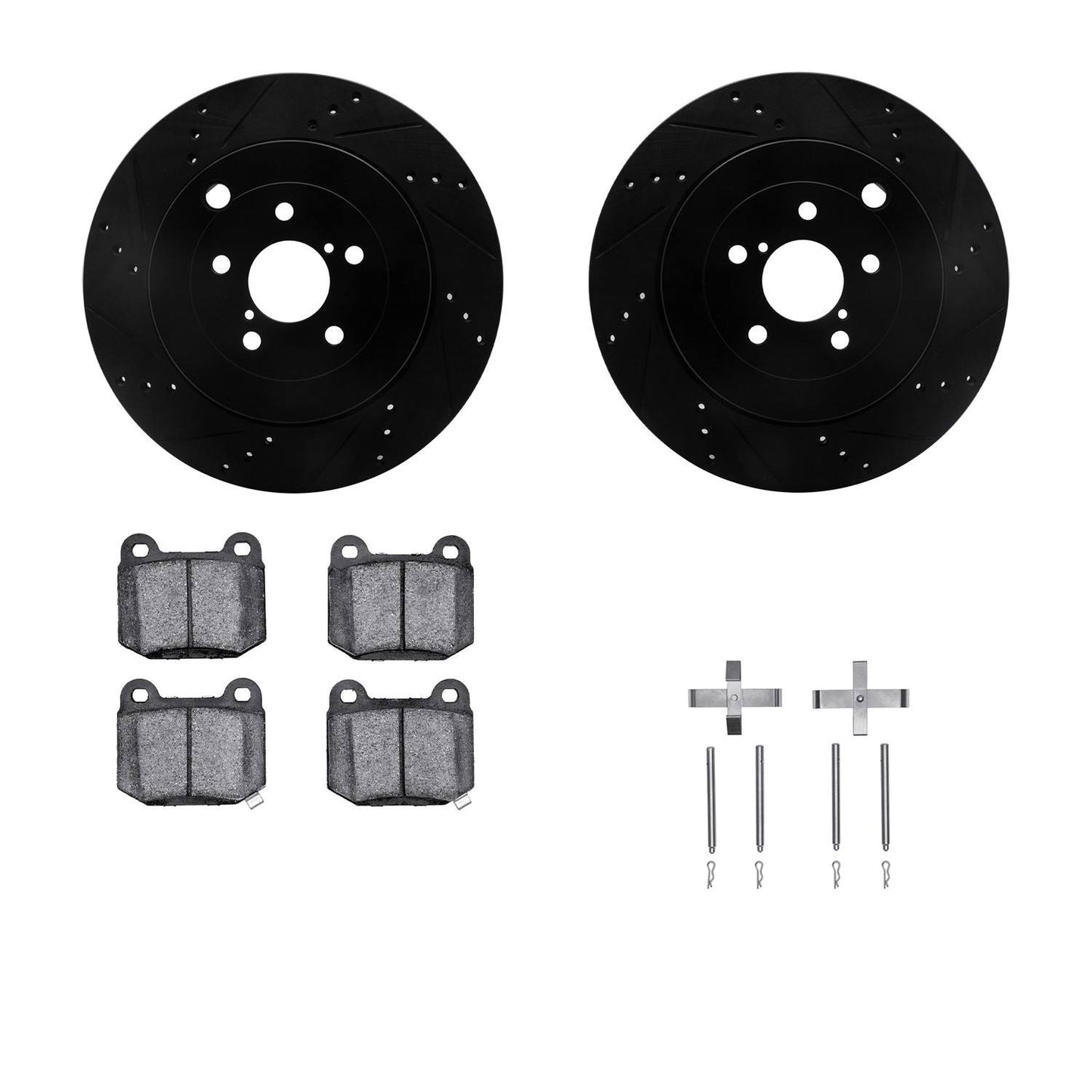 Dynamic Friction Company Disc Brake Kit 8612-13013