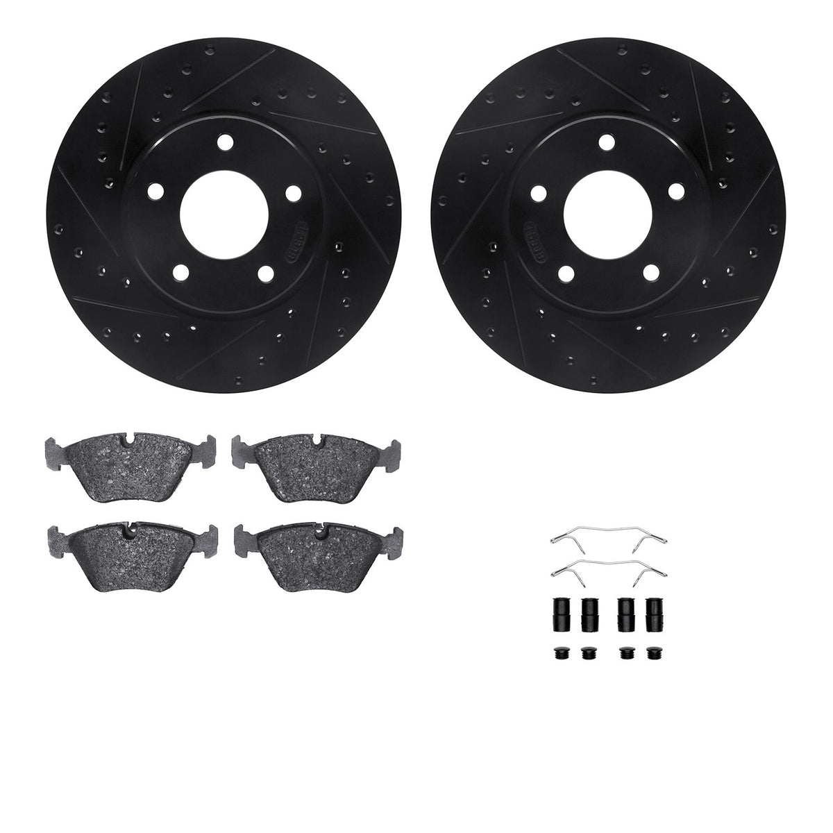 Dynamic Friction Company Disc Brake Kit 8612-20006