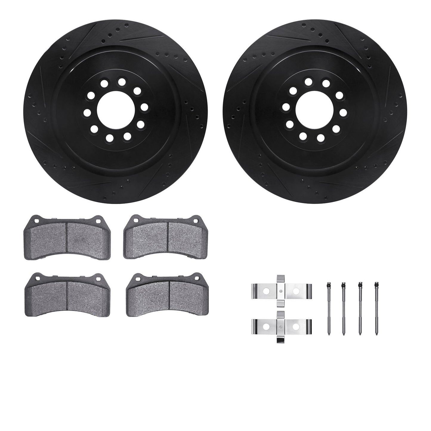 Dynamic Friction Company Disc Brake Kit 8612-20009