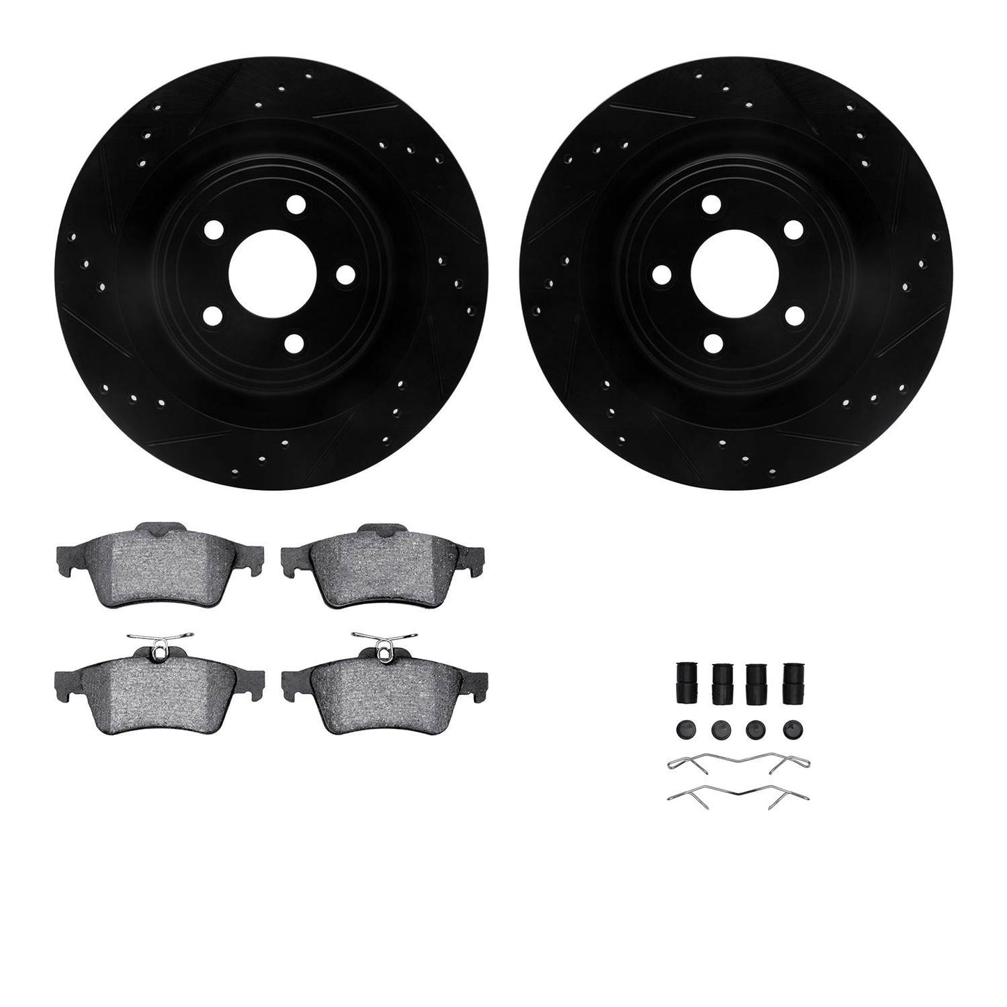 Dynamic Friction Company Disc Brake Kit 8612-20011