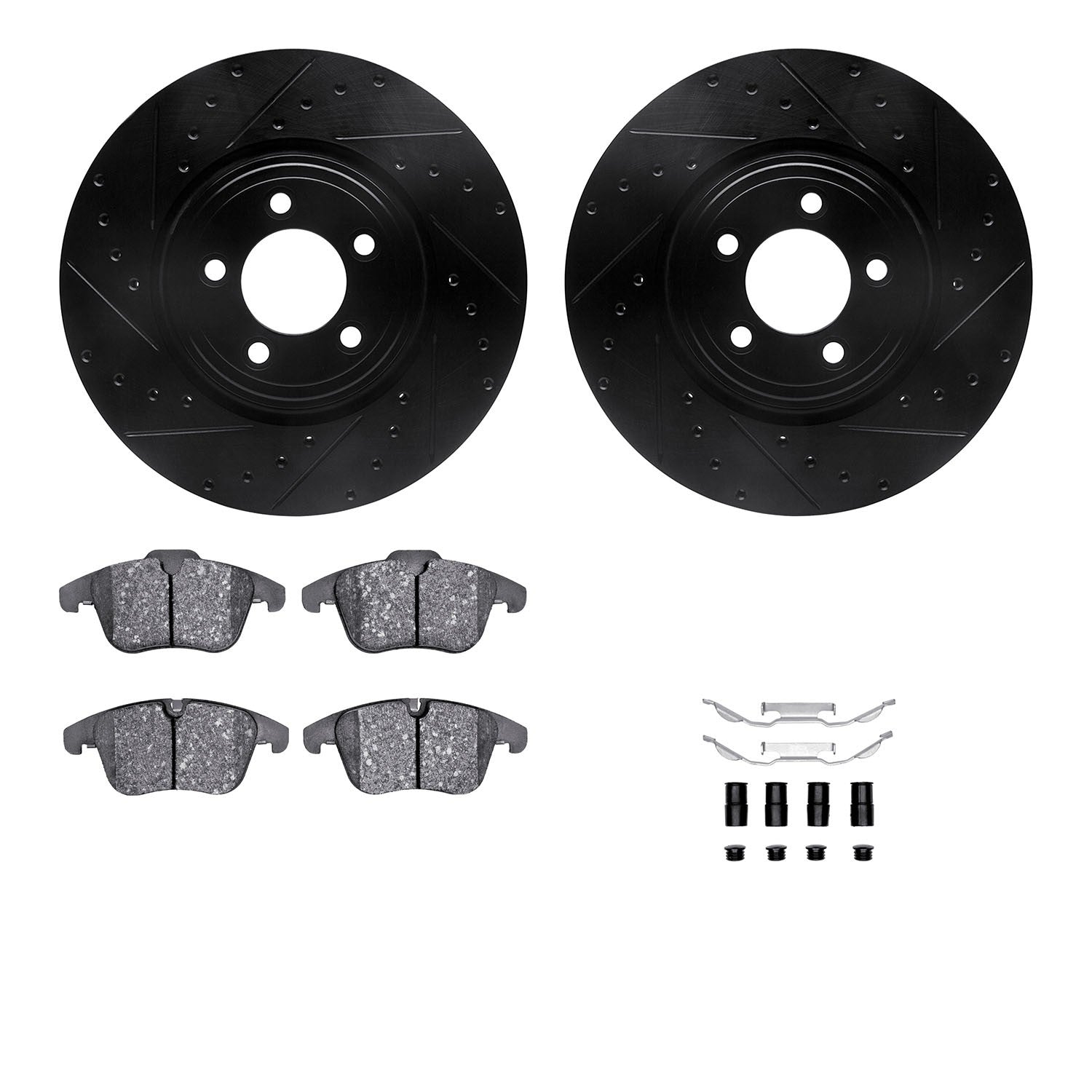 Dynamic Friction Company Disc Brake Kit 8612-20012