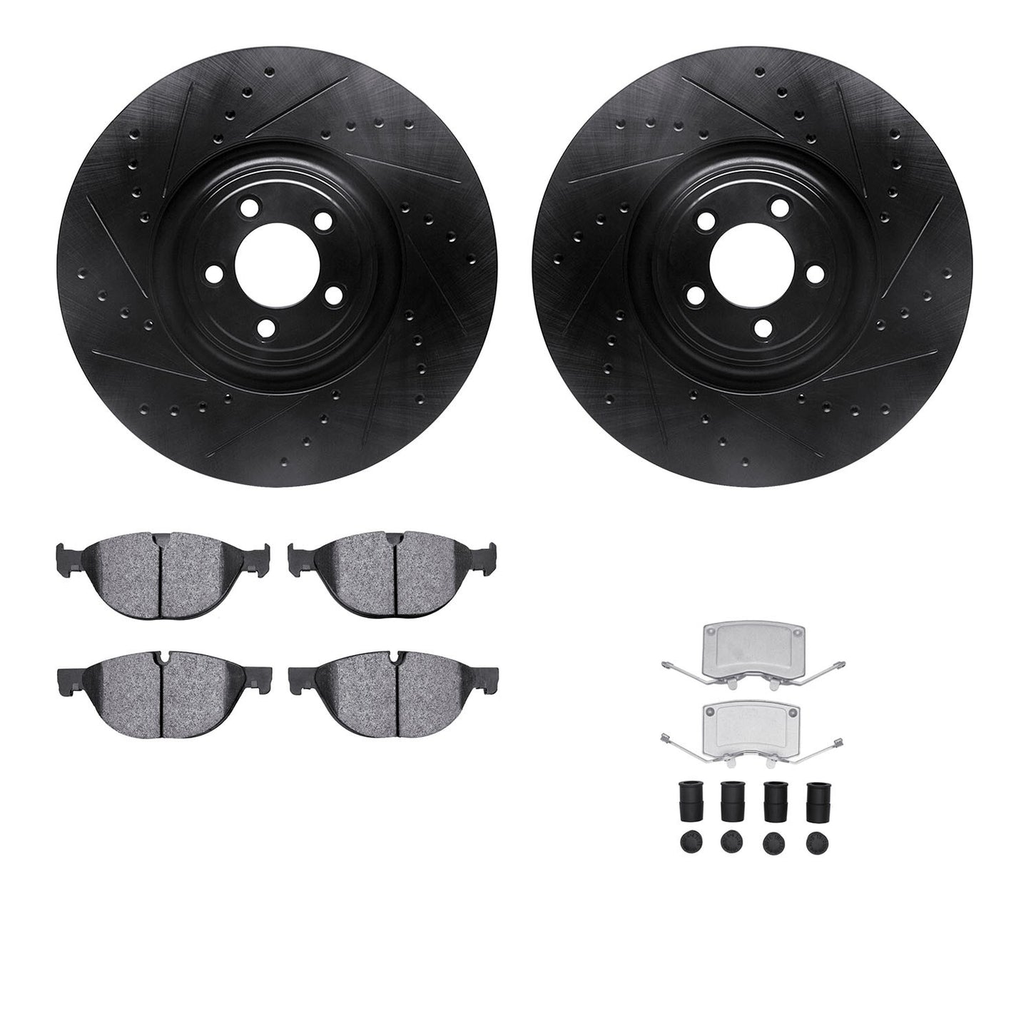 Dynamic Friction Company Disc Brake Kit 8612-20018