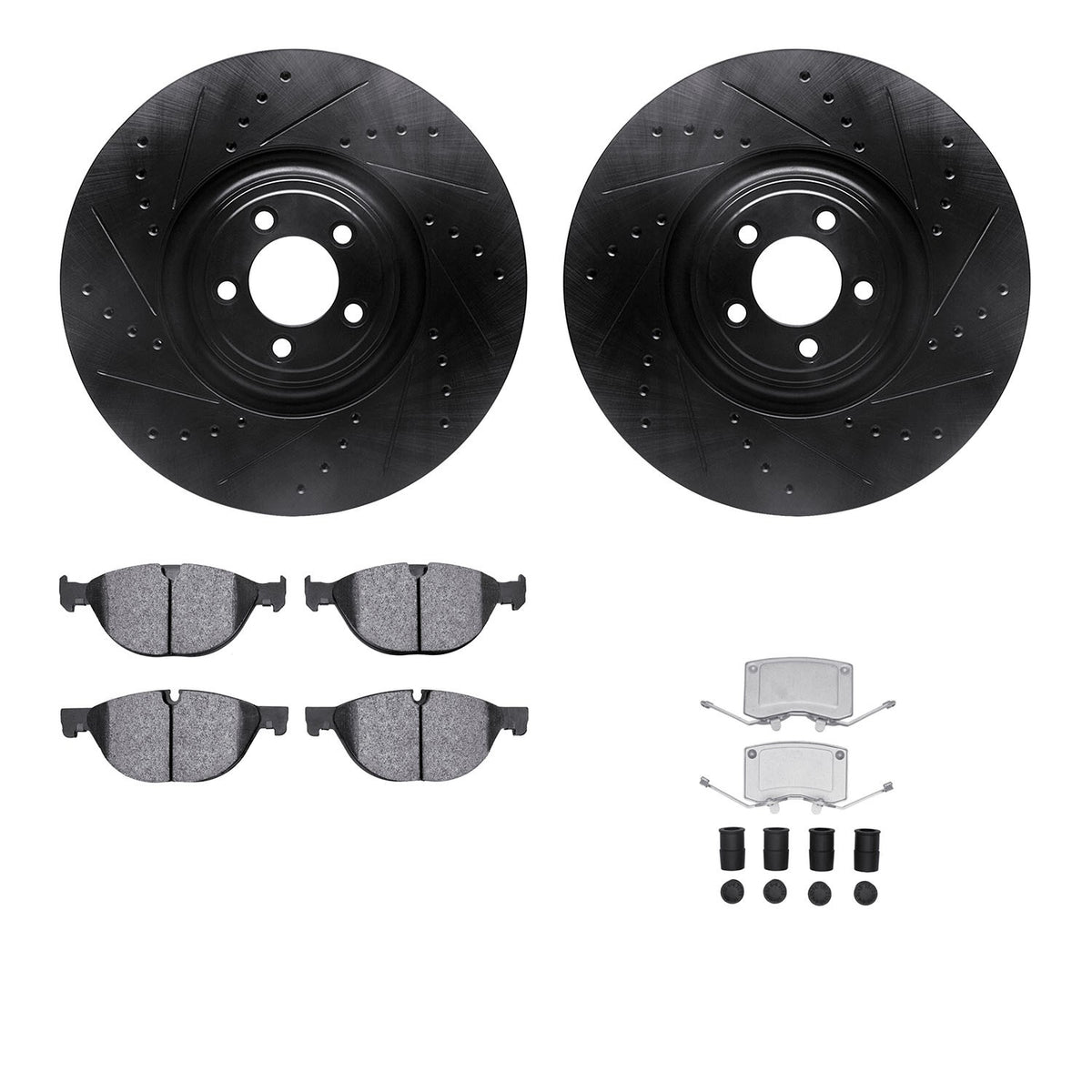 Dynamic Friction Company Disc Brake Kit 8612-20018