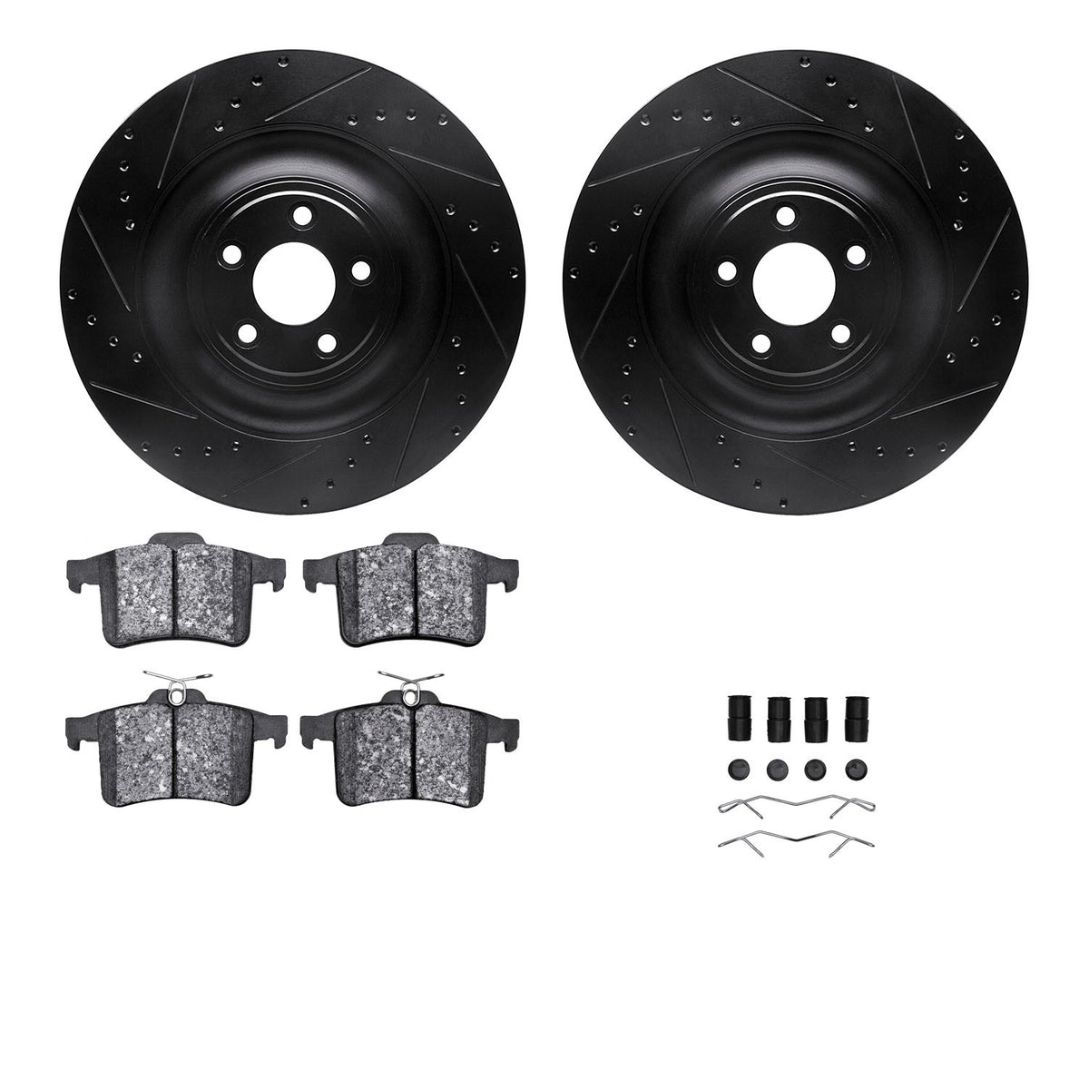 Dynamic Friction Company Disc Brake Kit 8612-20019