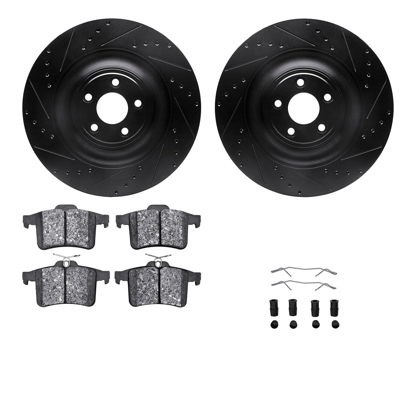 Dynamic Friction Company Disc Brake Kit 8612-20020