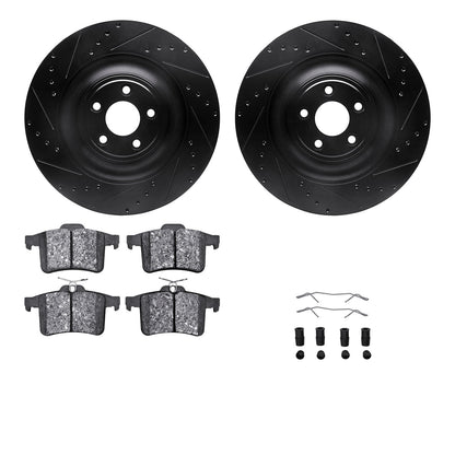 Dynamic Friction Company Disc Brake Kit 8612-20020