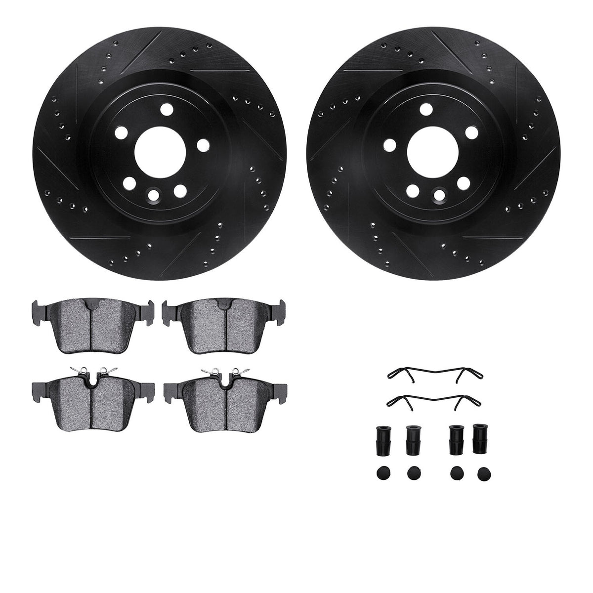 Dynamic Friction Company Disc Brake Kit 8612-20025