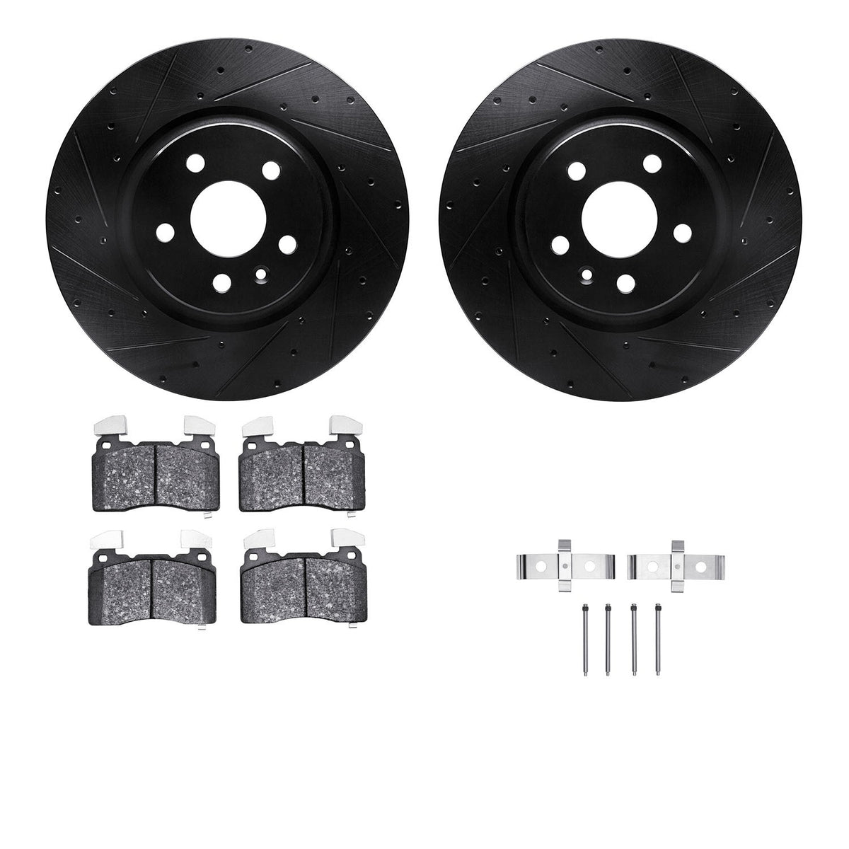 Dynamic Friction Company Disc Brake Kit 8612-26002