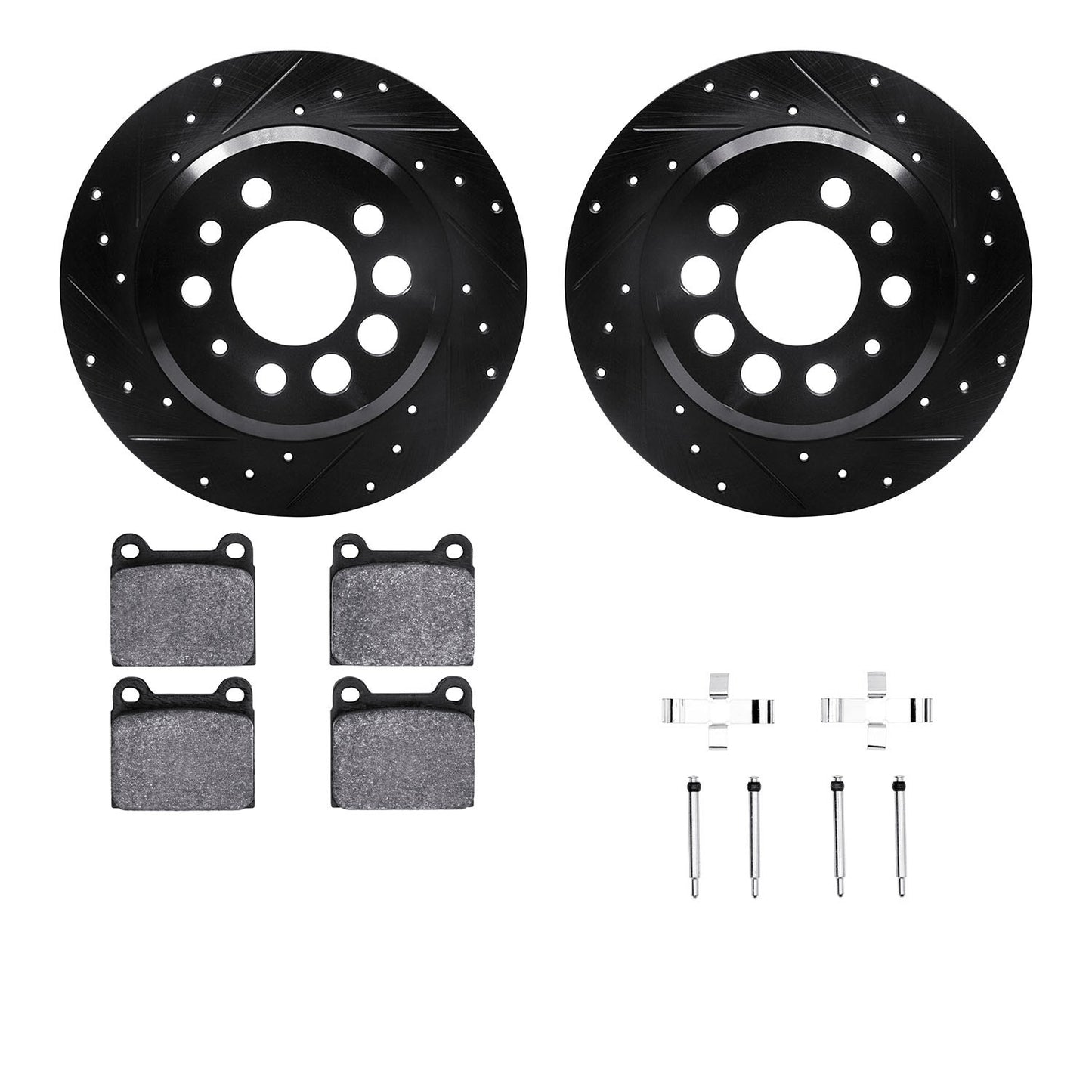 Dynamic Friction Company Disc Brake Kit 8612-27010