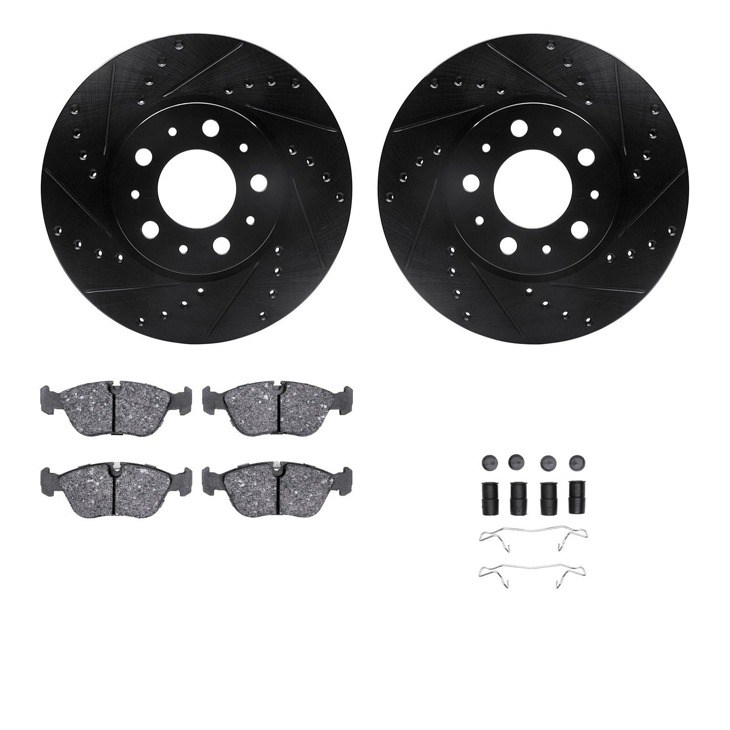 Dynamic Friction Company Disc Brake Kit 8612-27022
