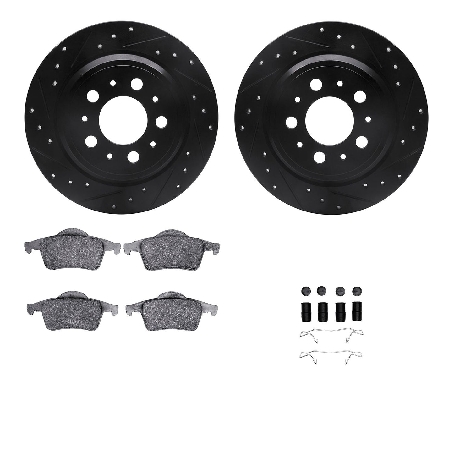 Dynamic Friction Company Disc Brake Kit 8612-27029