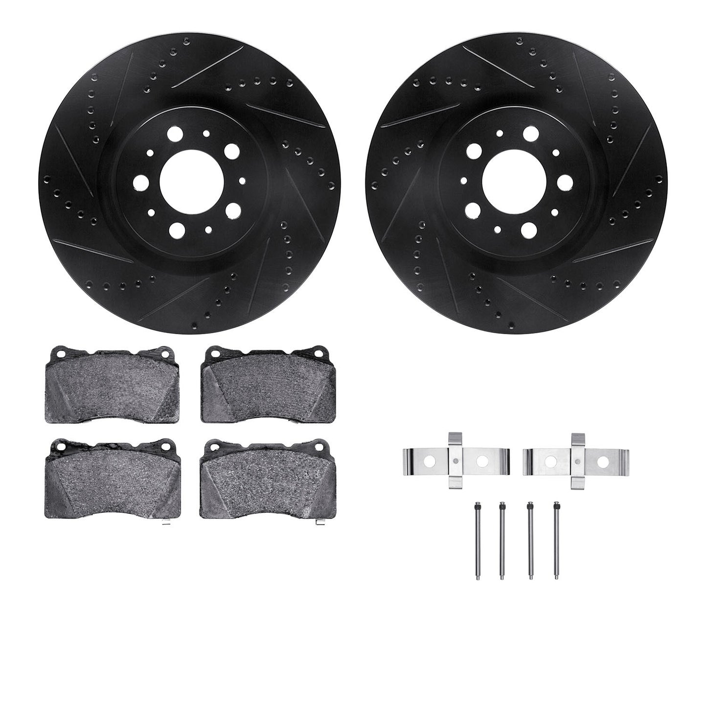 Dynamic Friction Company Disc Brake Kit 8612-27033
