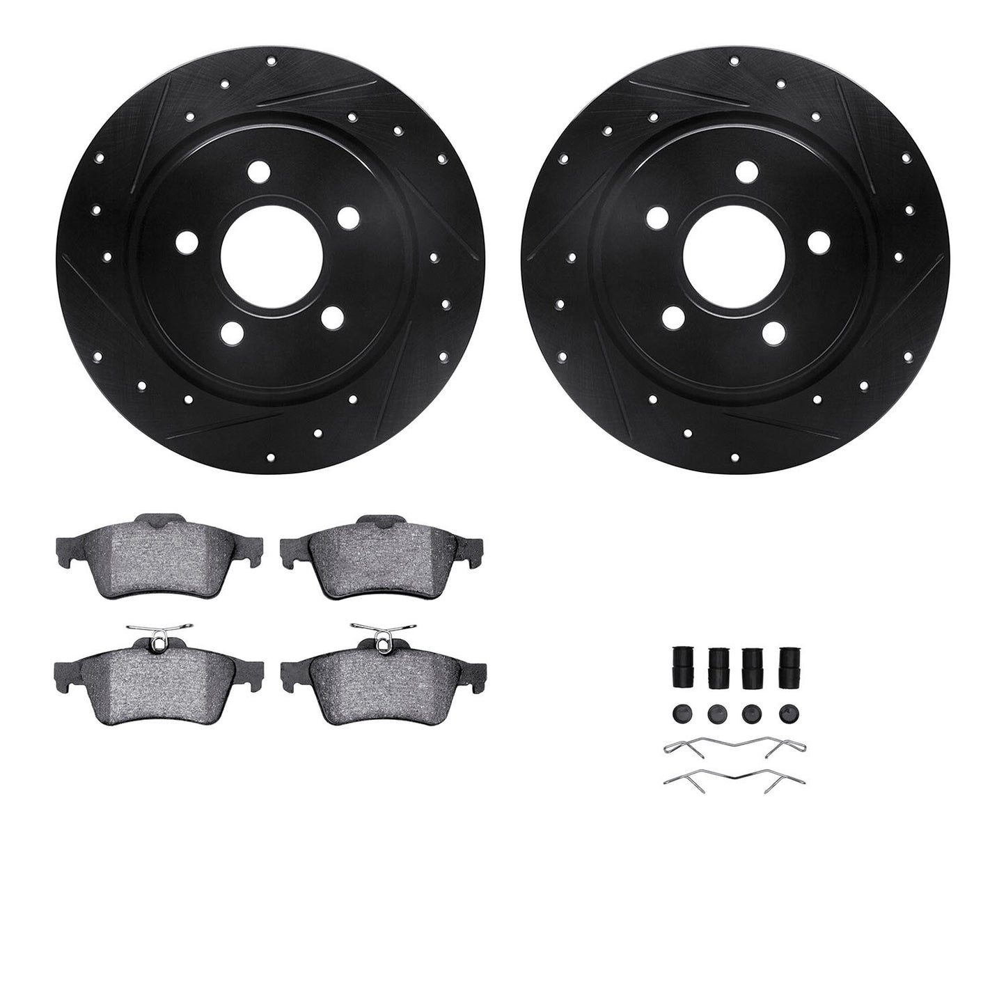 Dynamic Friction Company Disc Brake Kit 8612-27035