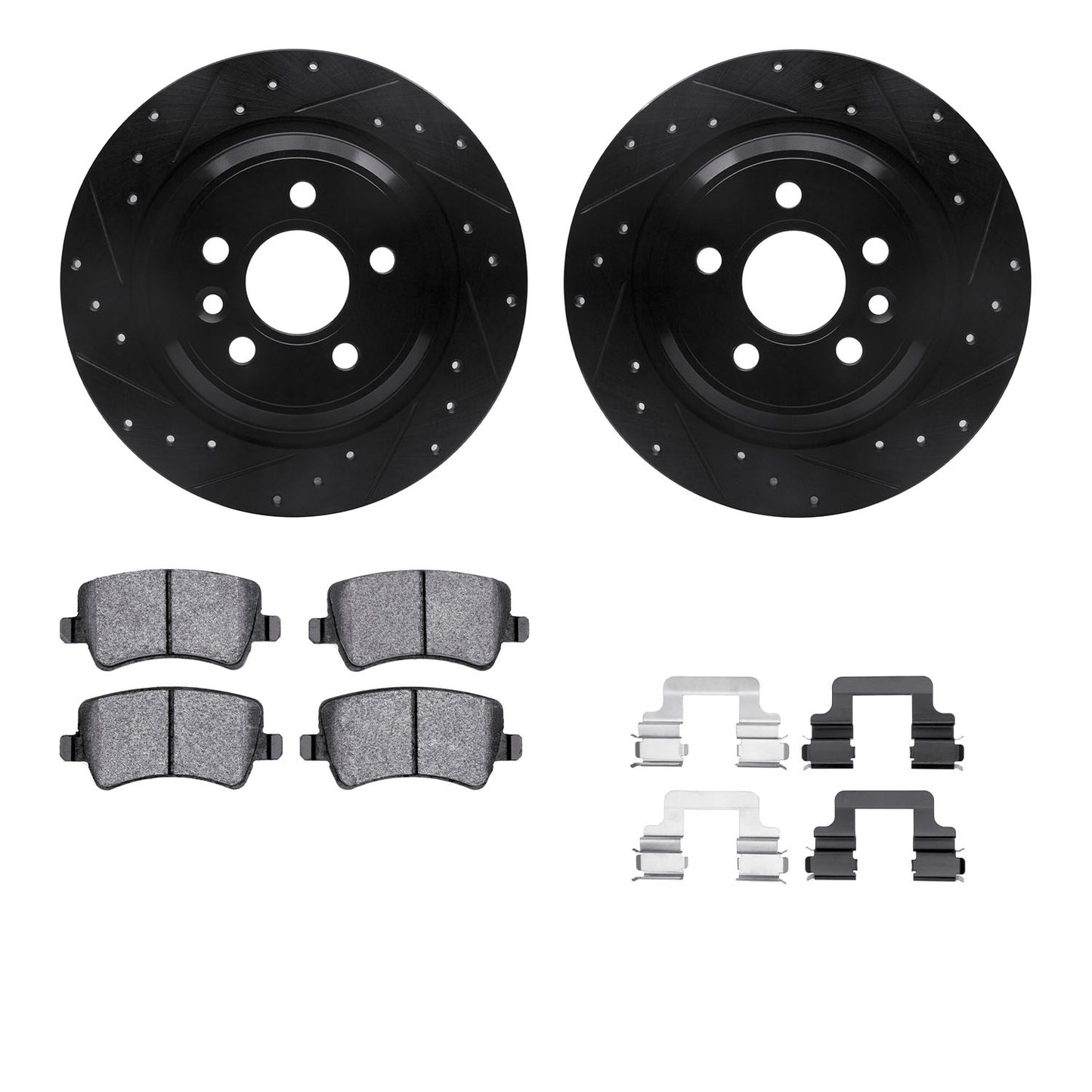 Dynamic Friction Company Disc Brake Kit 8612-27038