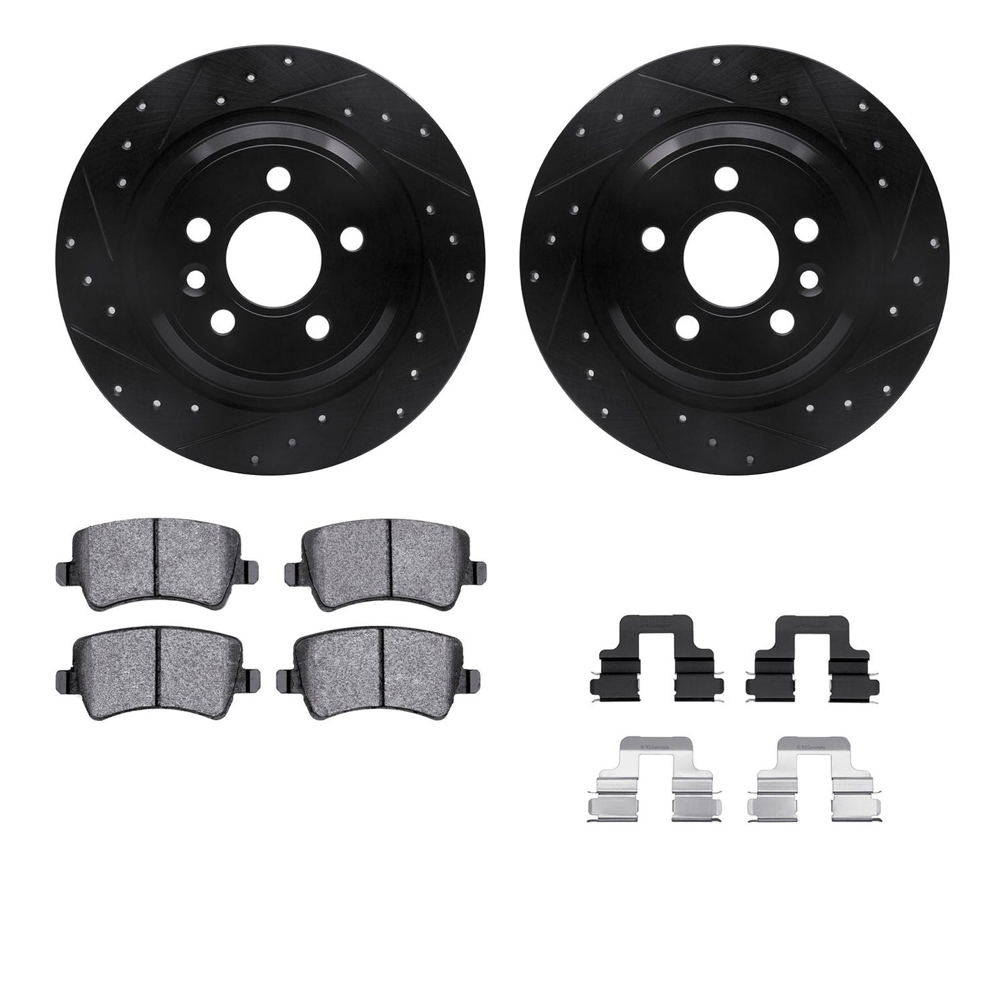 Dynamic Friction Company Disc Brake Kit 8612-27039