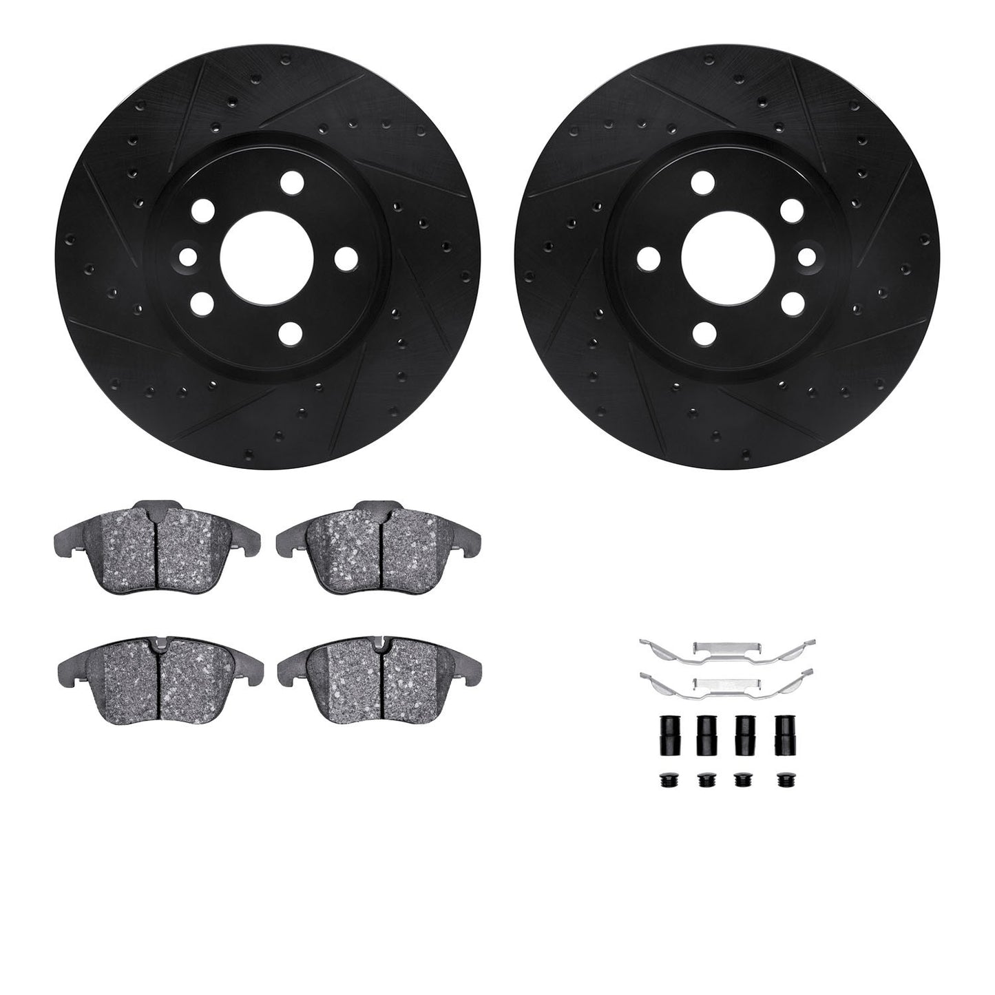 Dynamic Friction Company Disc Brake Kit 8612-27046