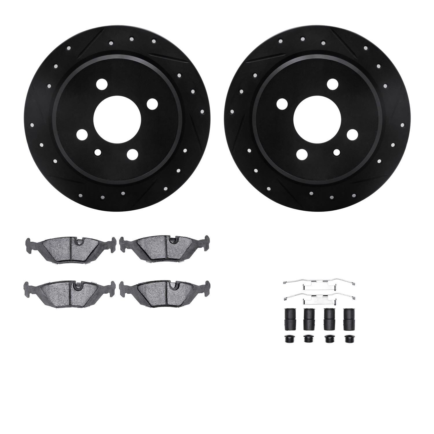 Dynamic Friction Company Disc Brake Kit 8612-31016