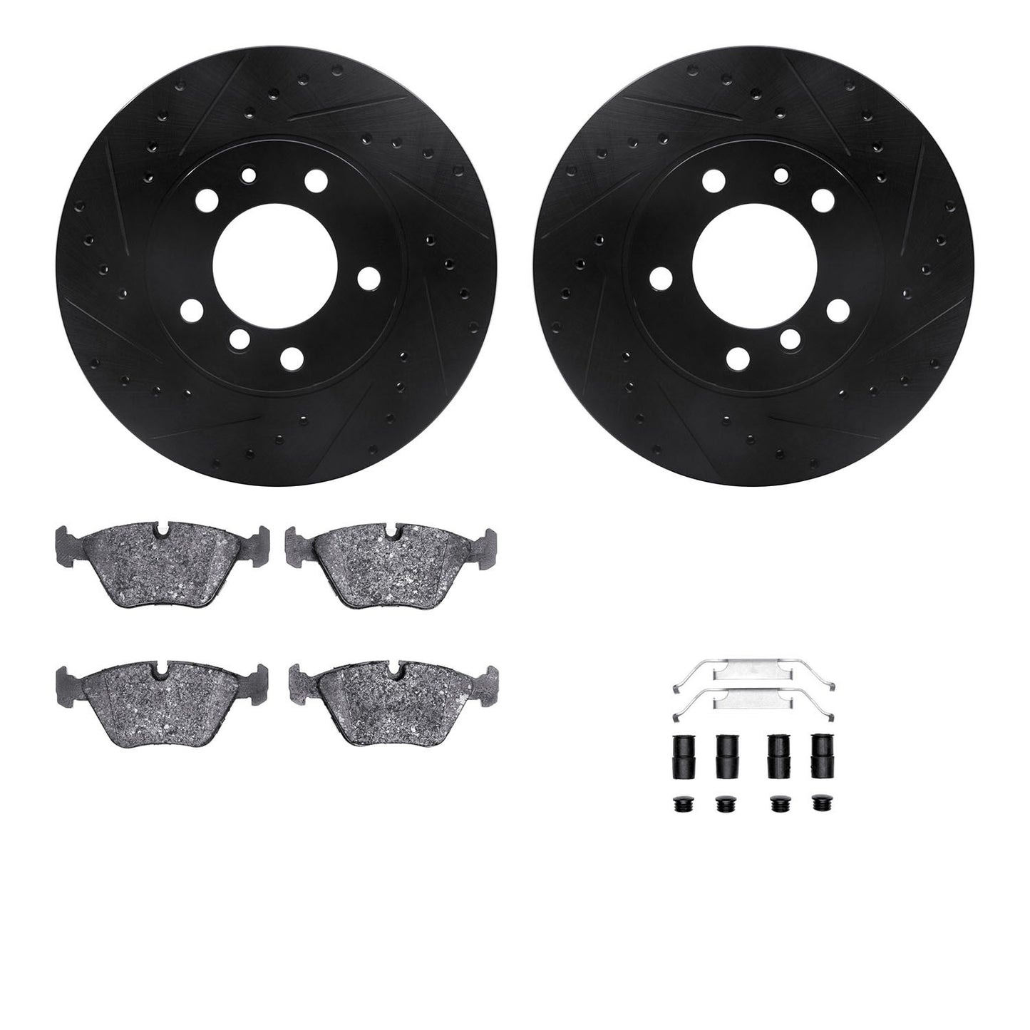 Dynamic Friction Company Disc Brake Kit 8612-31018