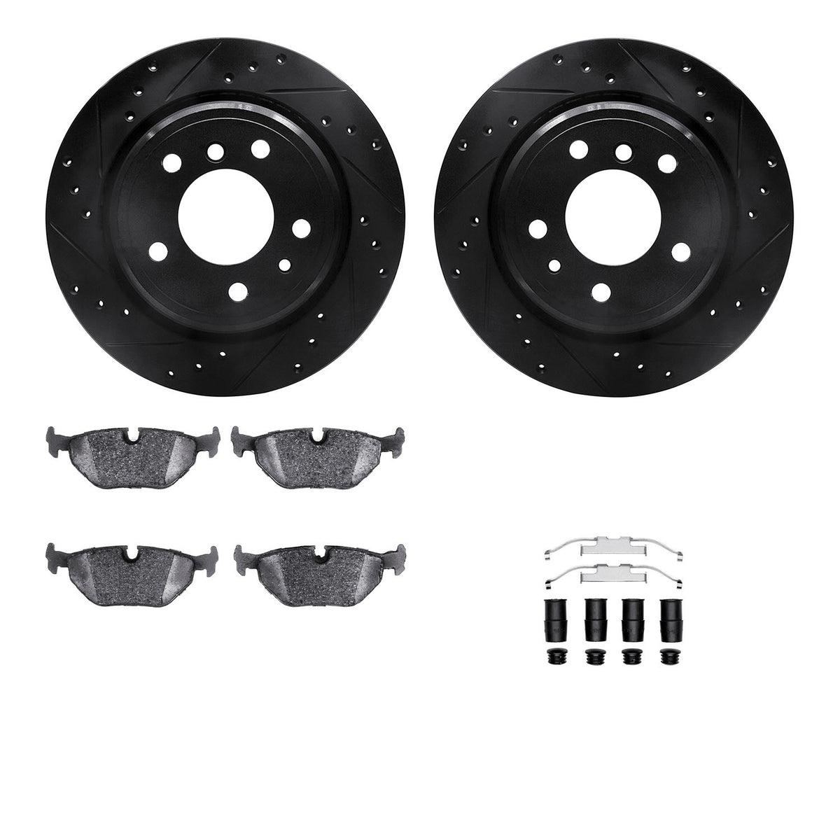 Dynamic Friction Company Disc Brake Kit 8612-31032