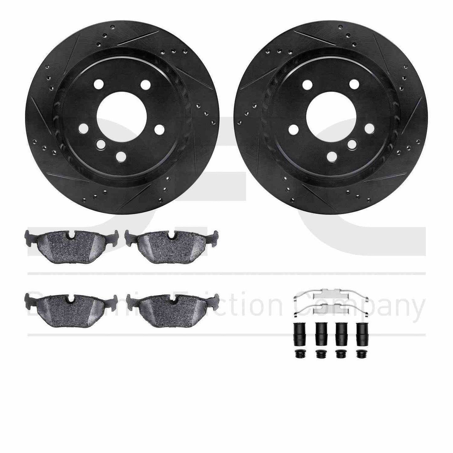 Dynamic Friction Company Disc Brake Kit 8612-31033