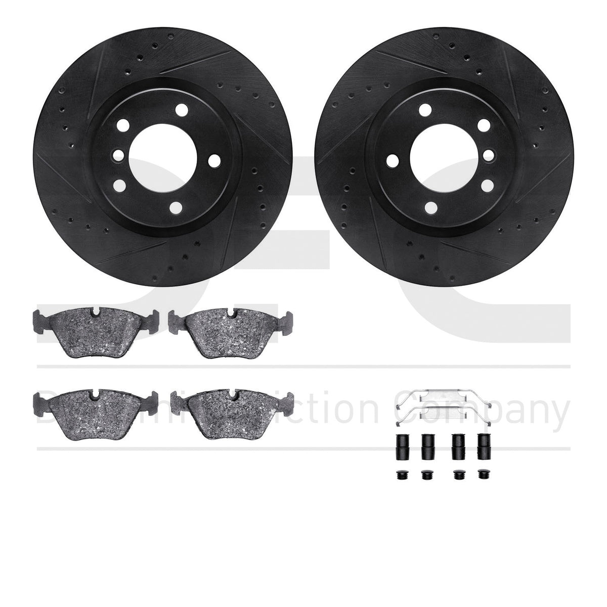 Dynamic Friction Company Disc Brake Kit 8612-31034