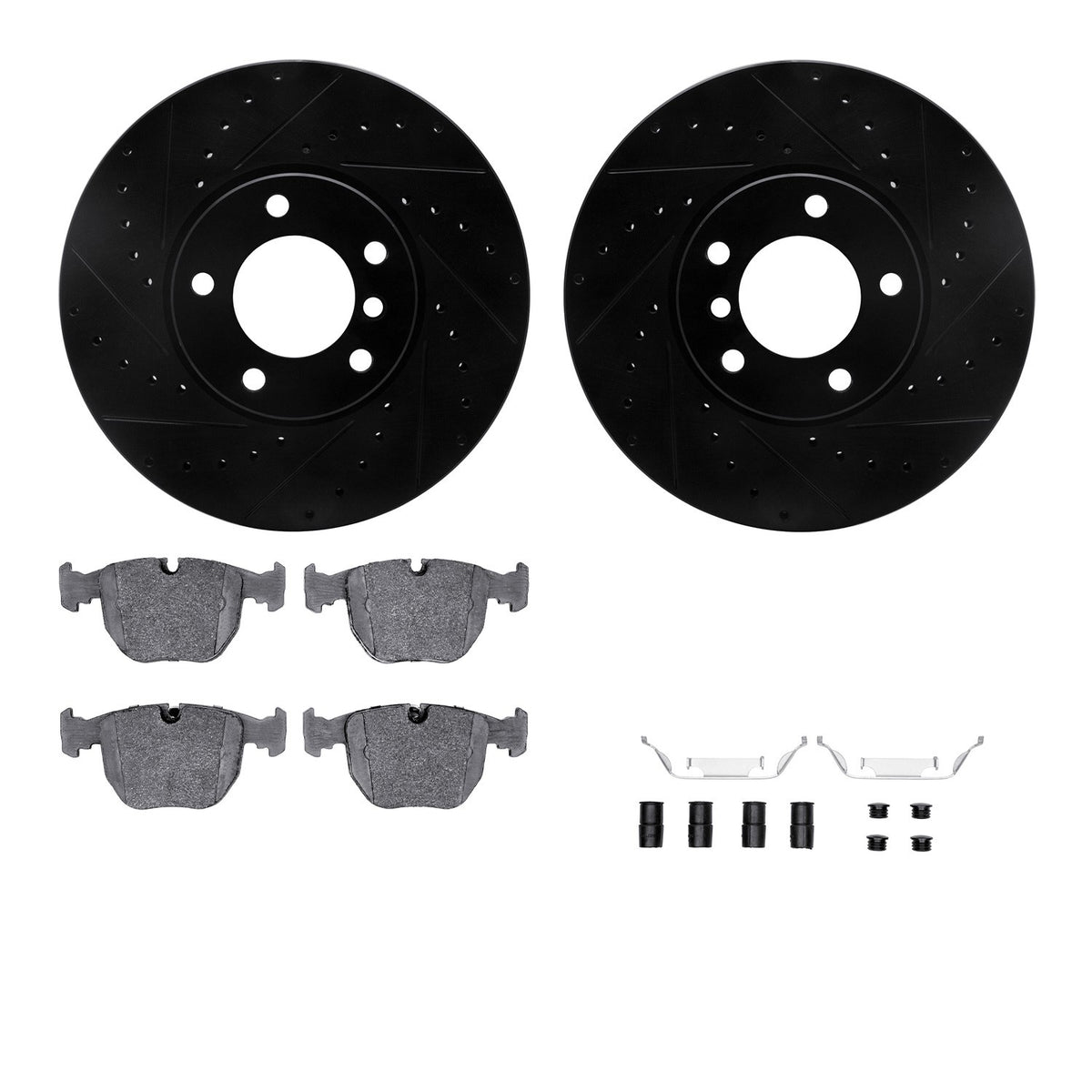 Dynamic Friction Company Disc Brake Kit 8612-31048