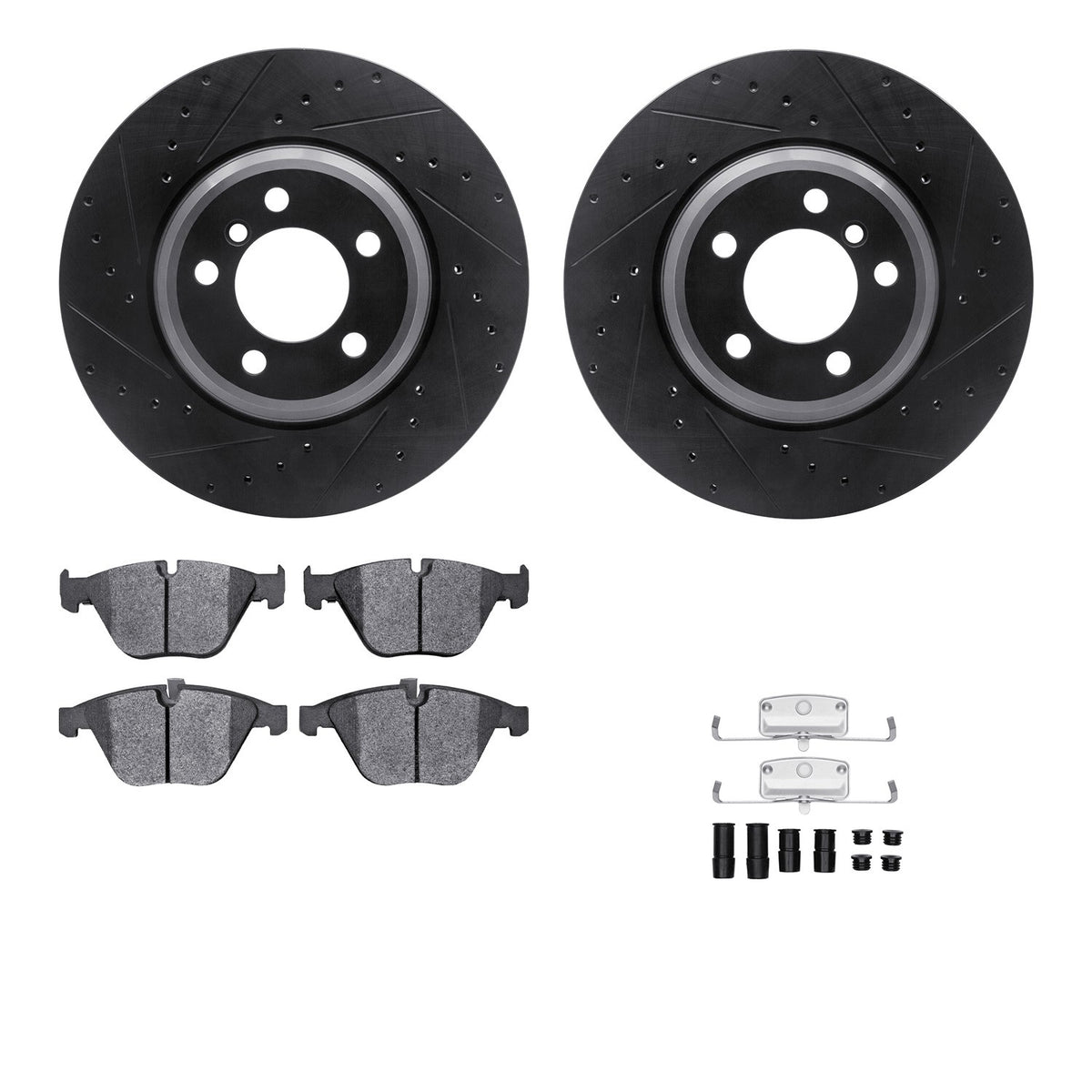 Dynamic Friction Company Disc Brake Kit 8612-31053