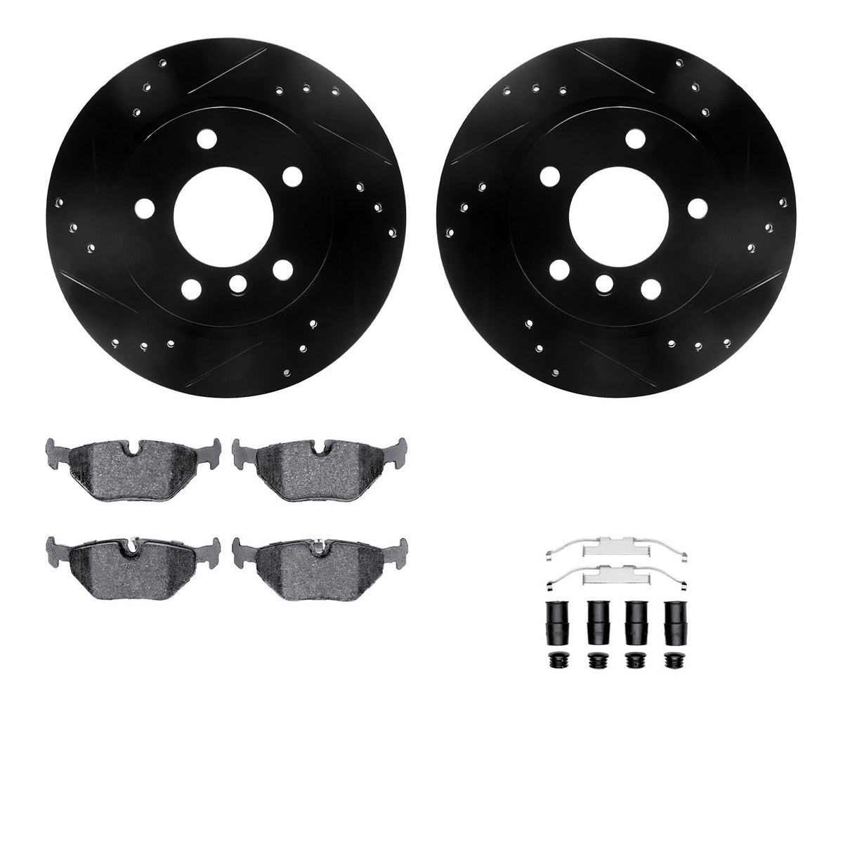 Dynamic Friction Company Disc Brake Kit 8612-31056