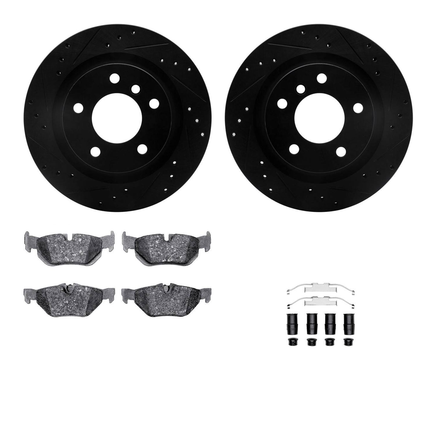 Dynamic Friction Company Disc Brake Kit 8612-31075