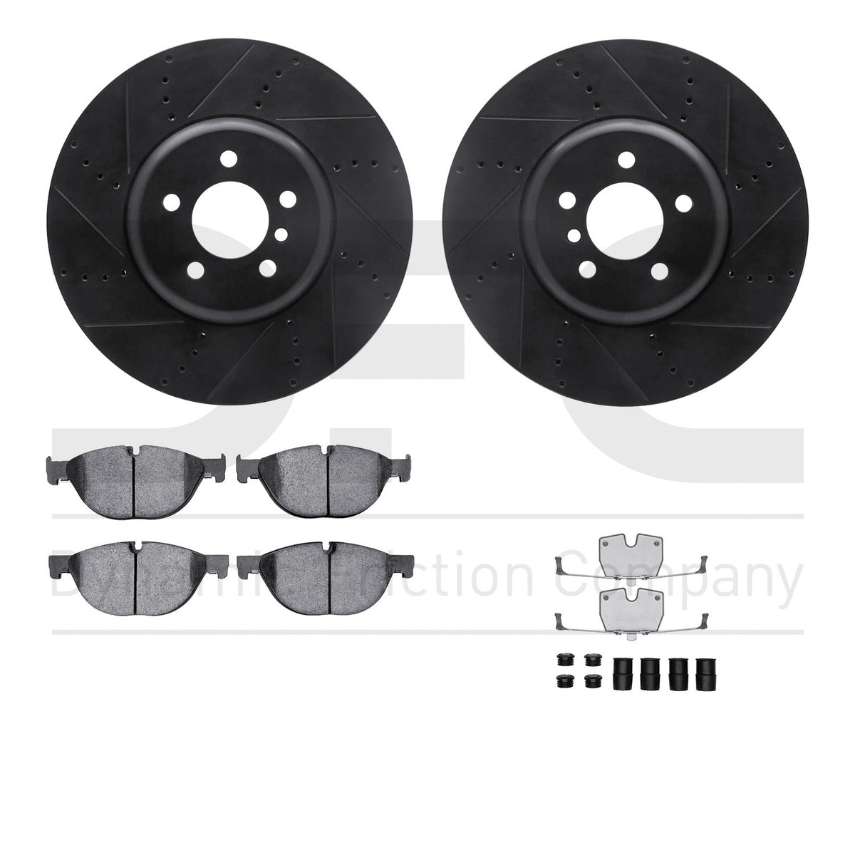 Dynamic Friction Company Disc Brake Kit 8612-31079