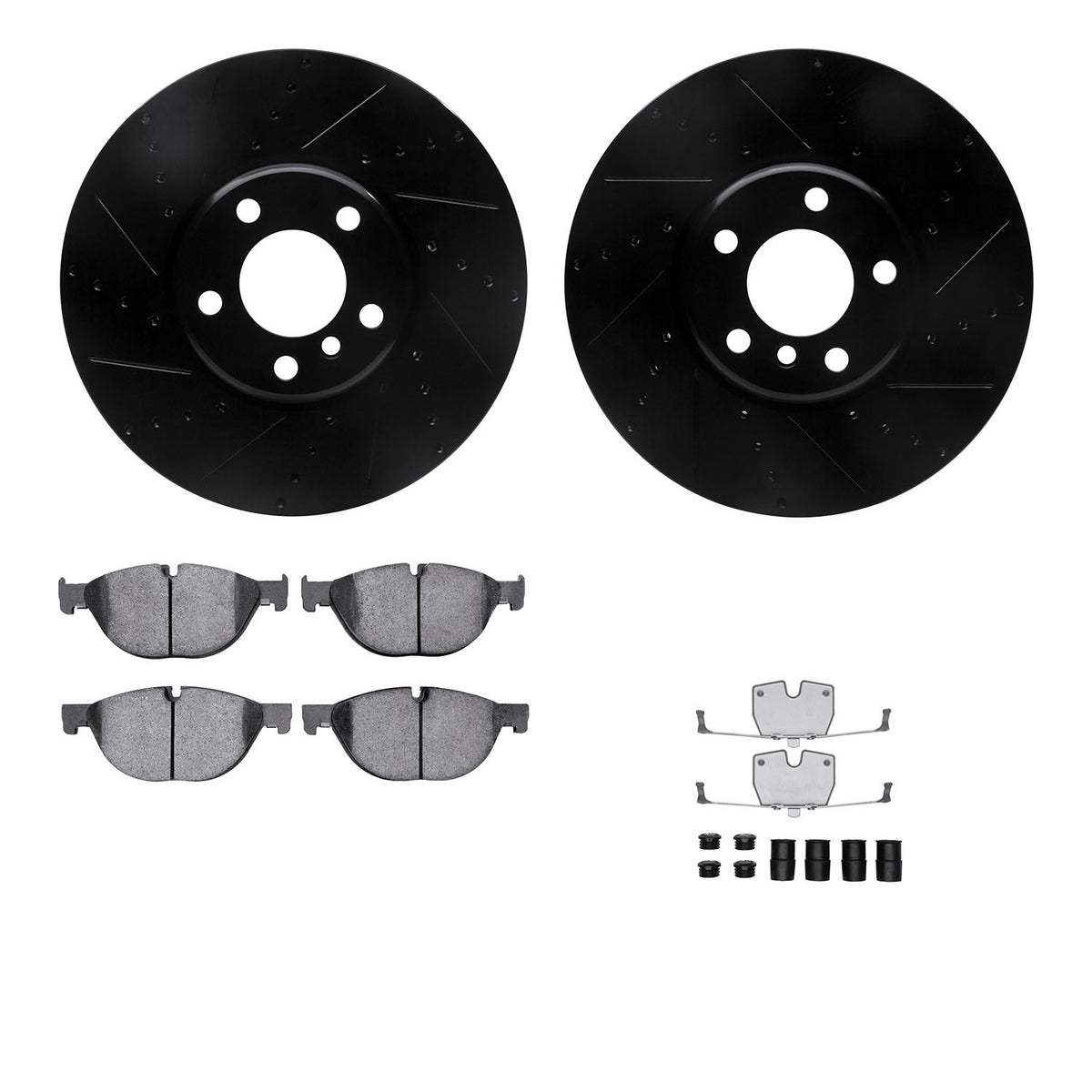 Dynamic Friction Company Disc Brake Kit 8612-31086