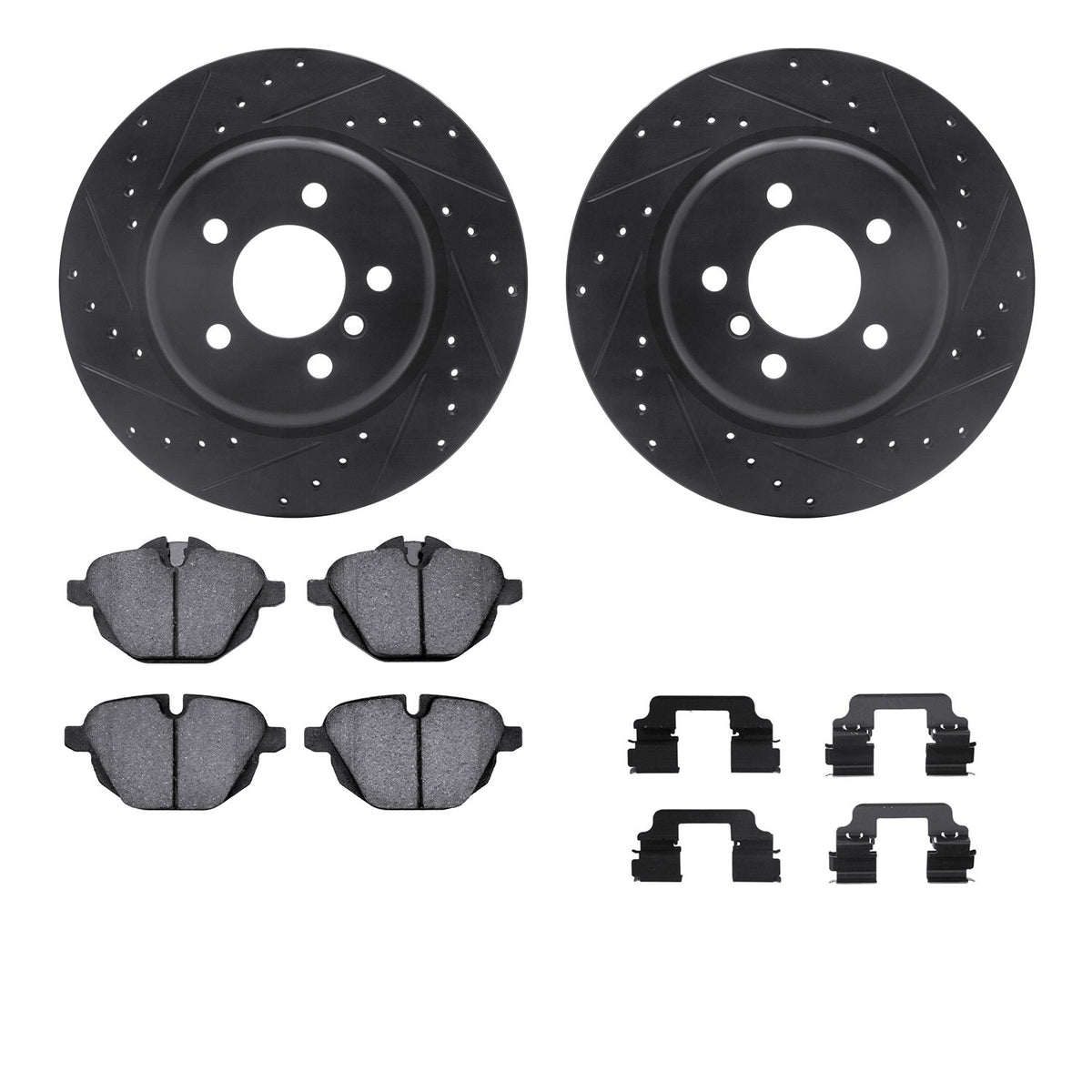 Dynamic Friction Company Disc Brake Kit 8612-31089