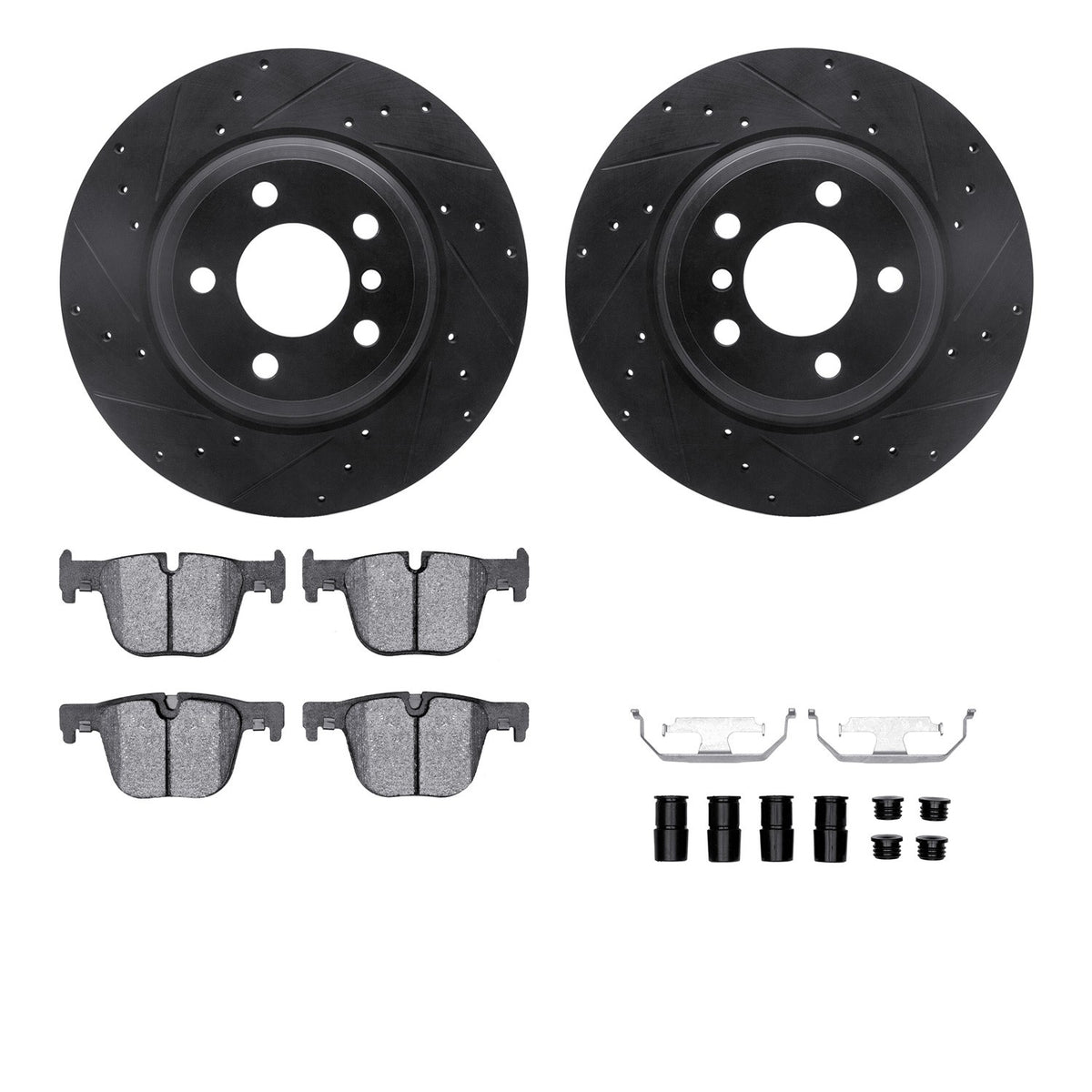 Dynamic Friction Company Disc Brake Kit 8612-31096