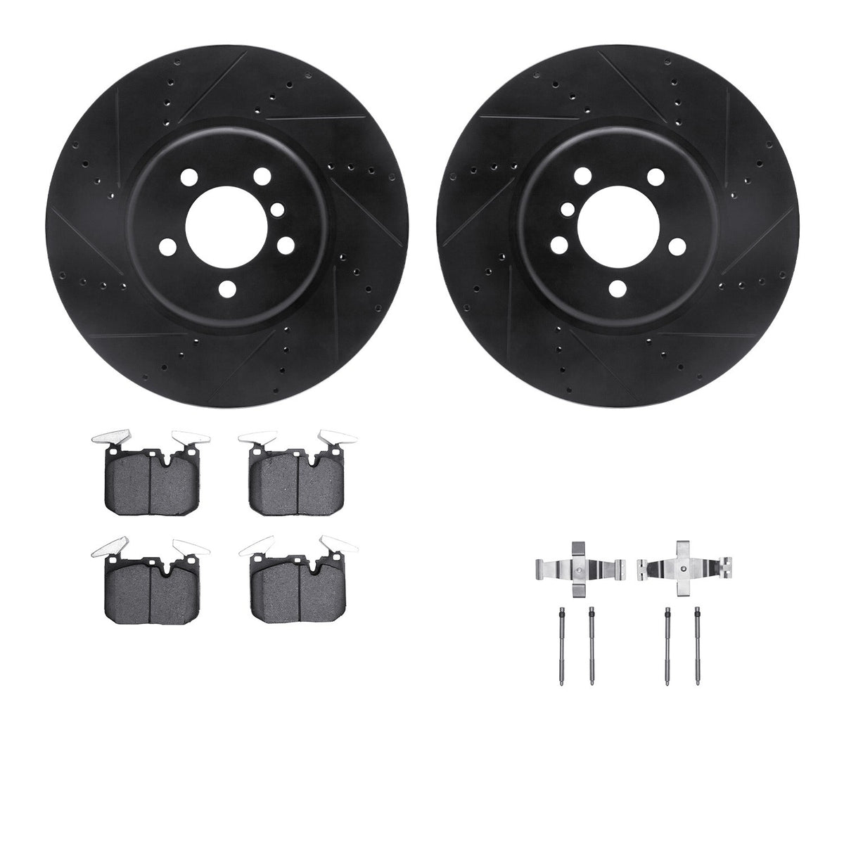 Dynamic Friction Company Disc Brake Kit 8612-31098
