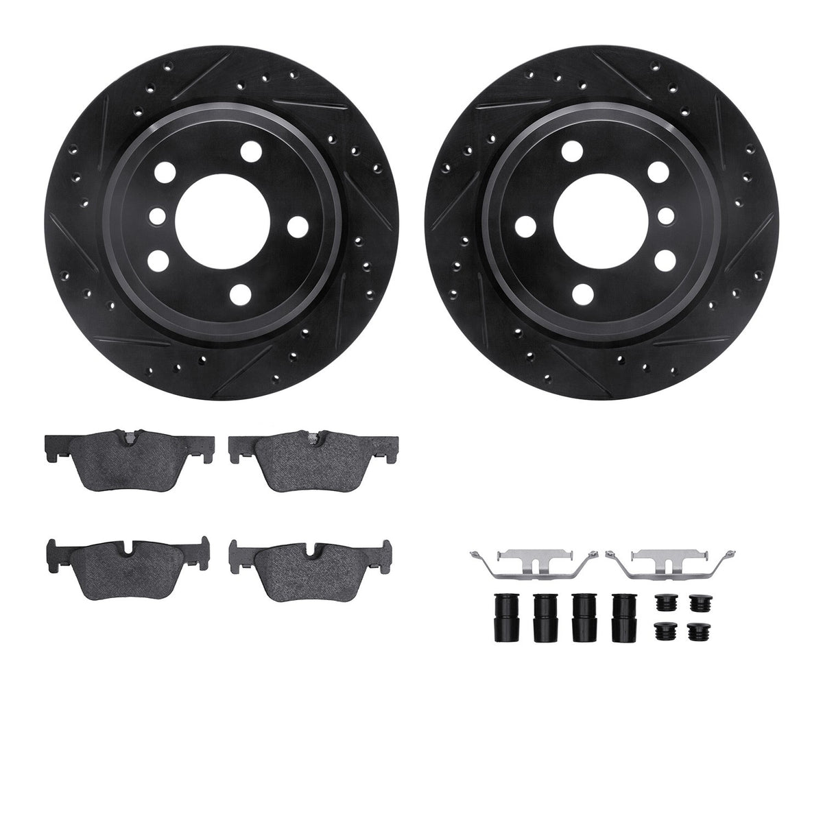 Dynamic Friction Company Disc Brake Kit 8612-31101