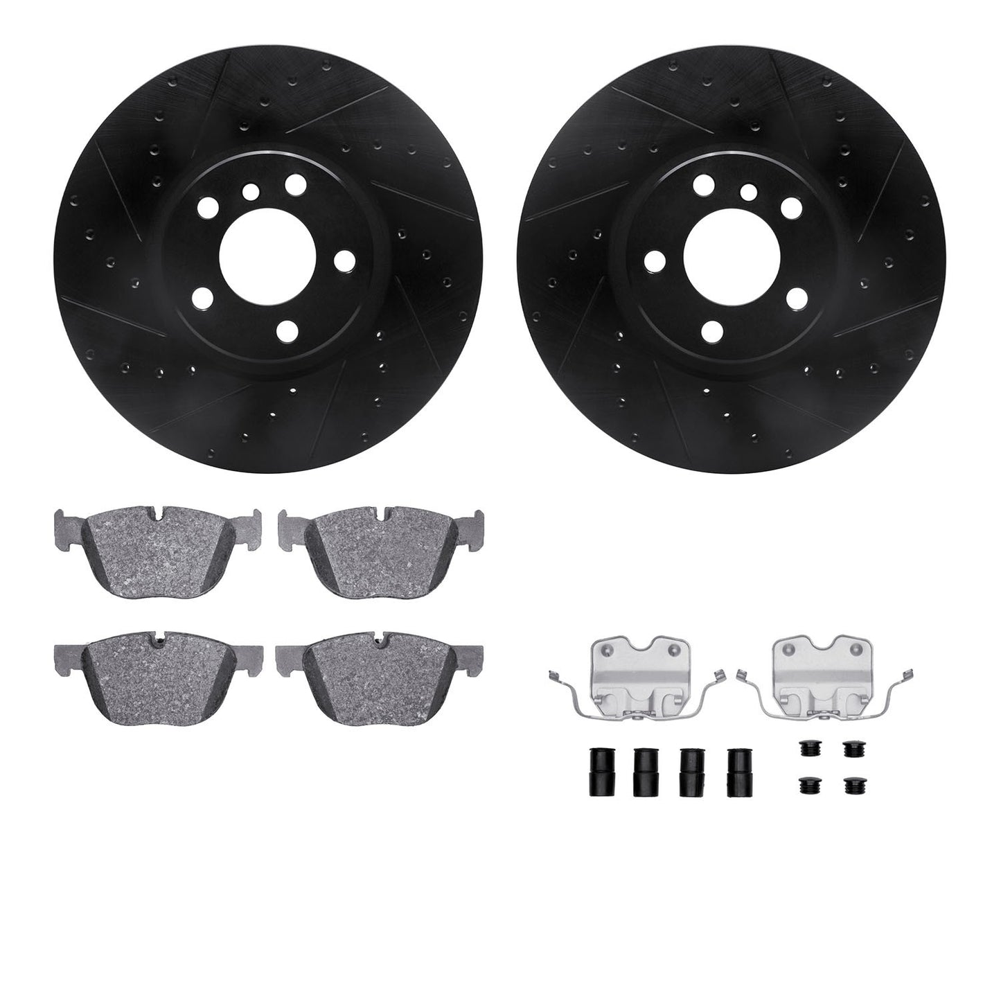Dynamic Friction Company Disc Brake Kit 8612-31112