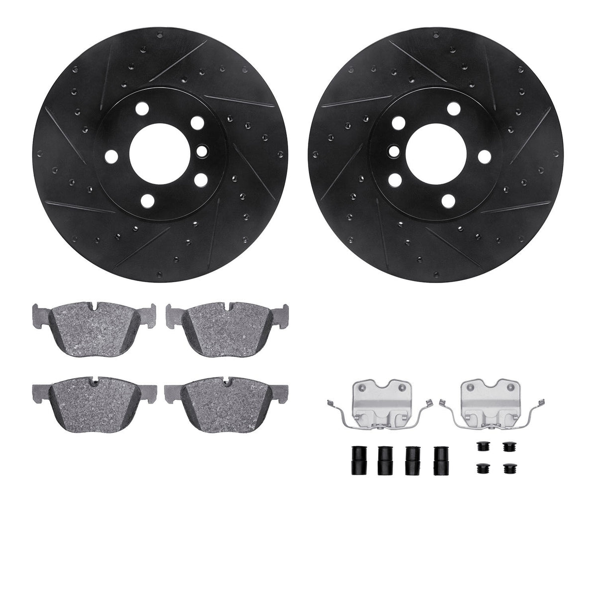 Dynamic Friction Company Disc Brake Kit 8612-31114