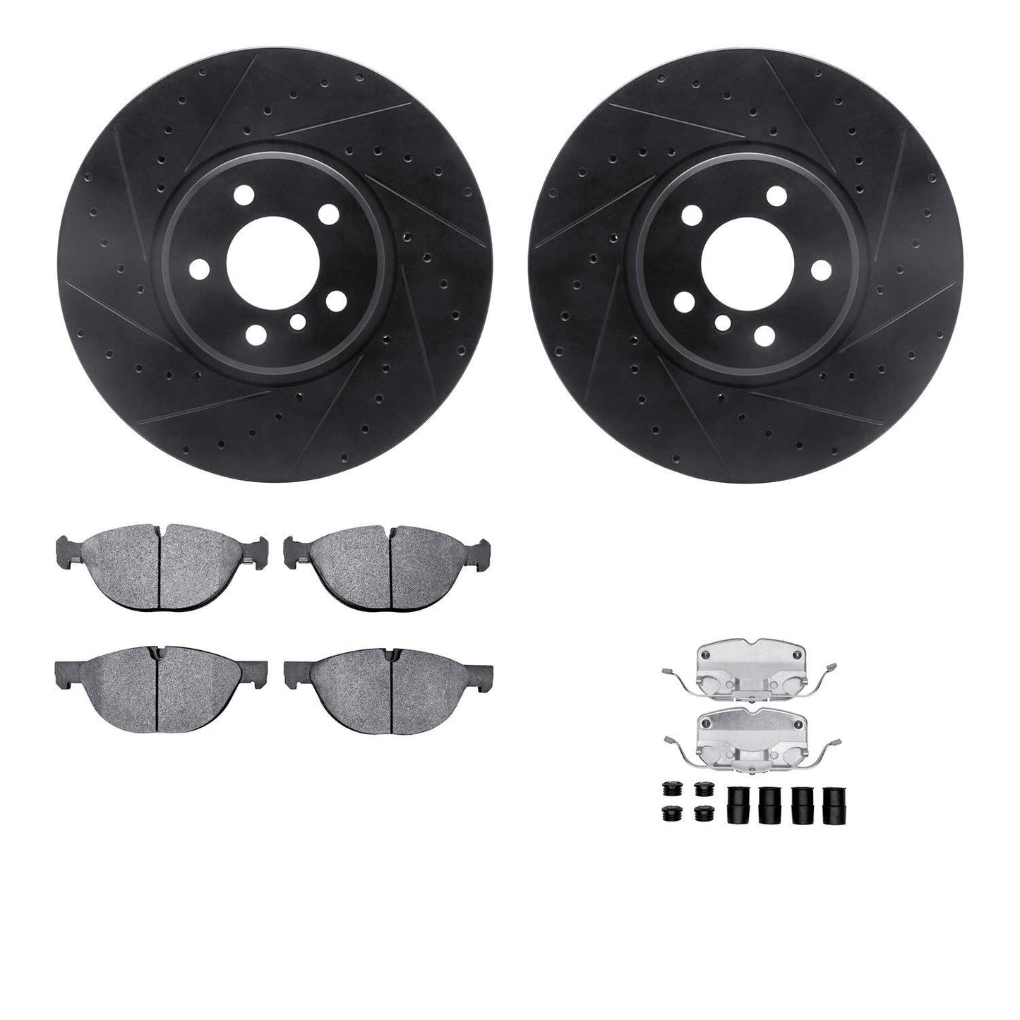 Dynamic Friction Company Disc Brake Kit 8612-31115
