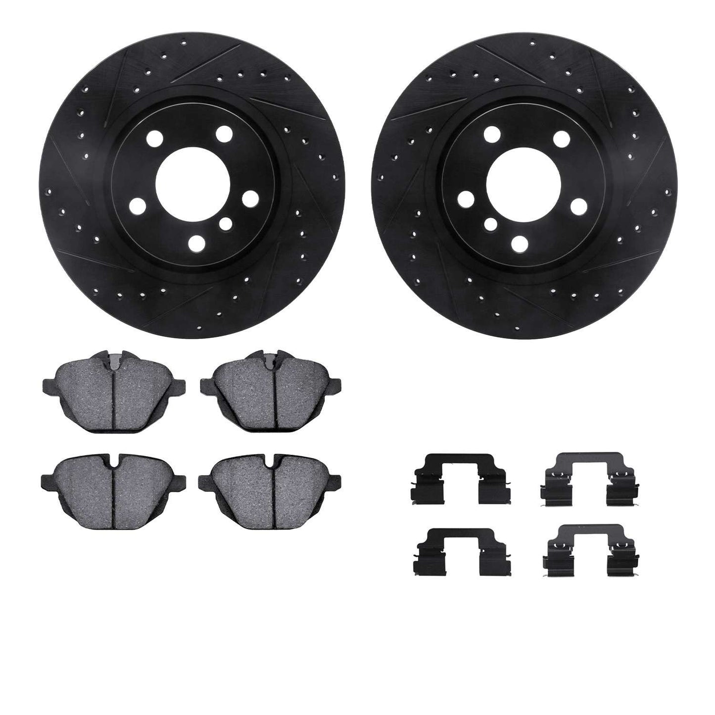 Dynamic Friction Company Disc Brake Kit 8612-31119