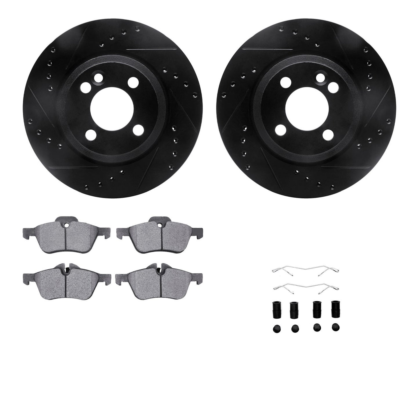 Dynamic Friction Company Disc Brake Kit 8612-32005