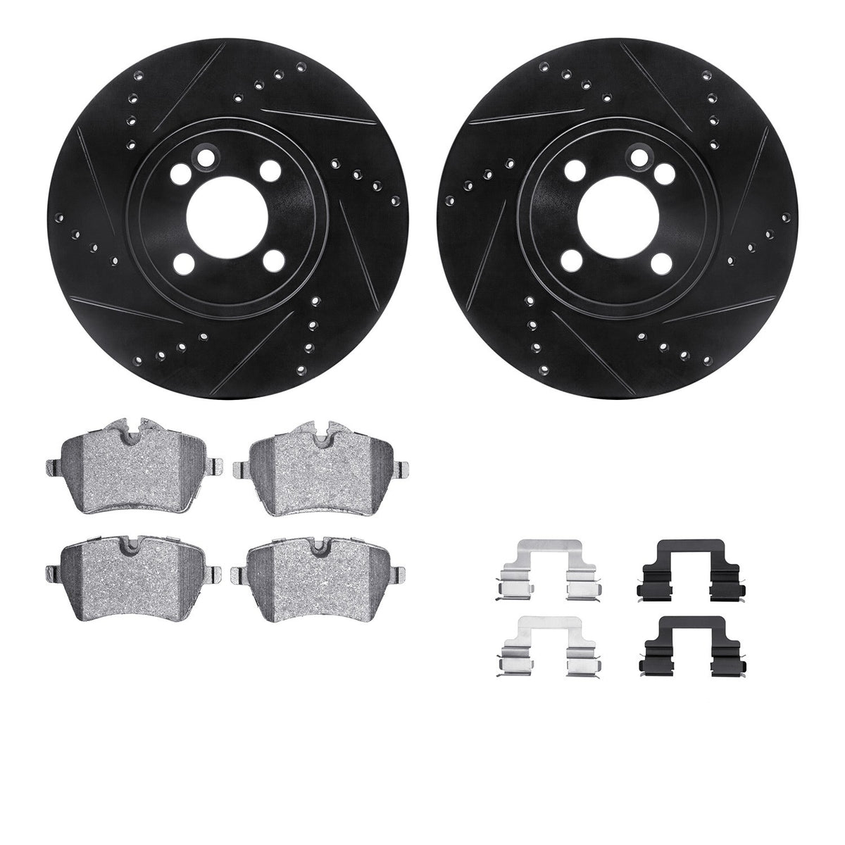 Dynamic Friction Company Disc Brake Kit 8612-32007